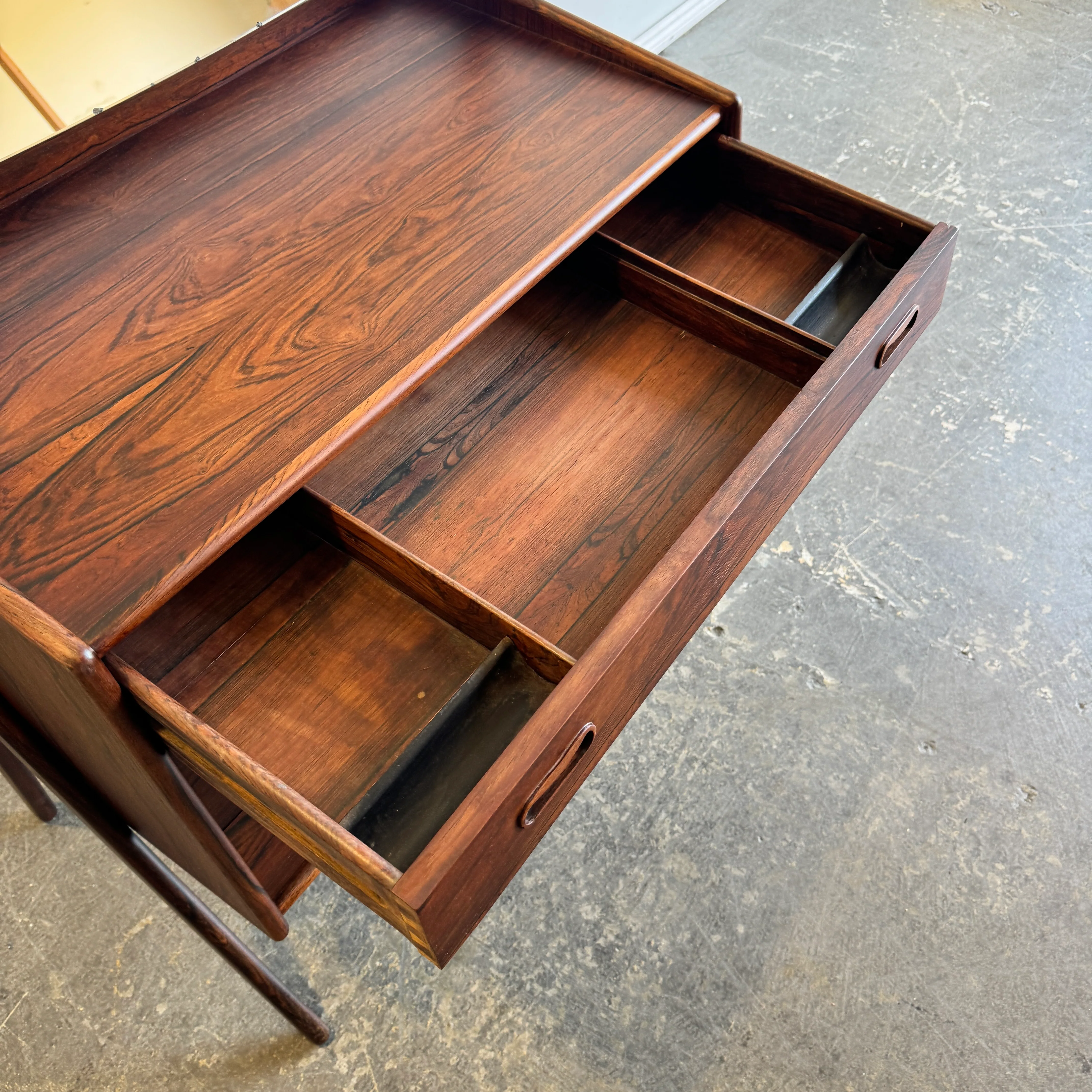 Danish Modern Rare Svend Åge Madsen Rosewood Vanity Dresser For N.B Mobelfabrik - Image 6