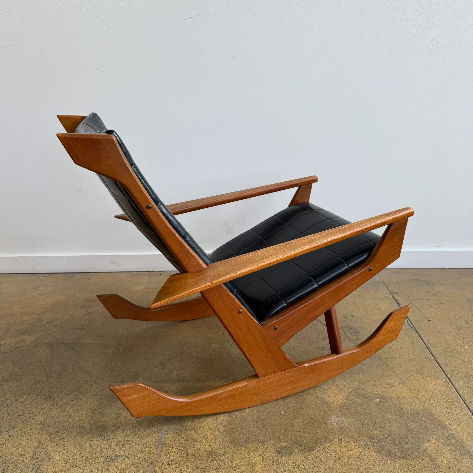 Danish Modern Rocking Chair by Holger Georg Jensen 1960s - Image 3