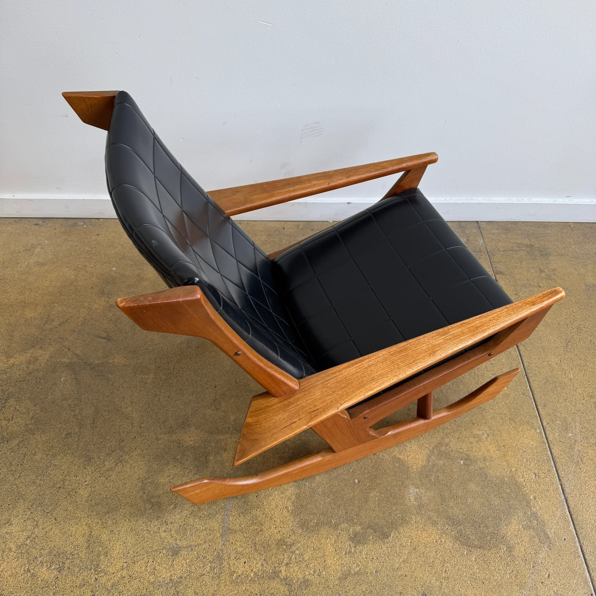 Danish Modern Rocking Chair by Holger Georg Jensen 1960s - Image 4