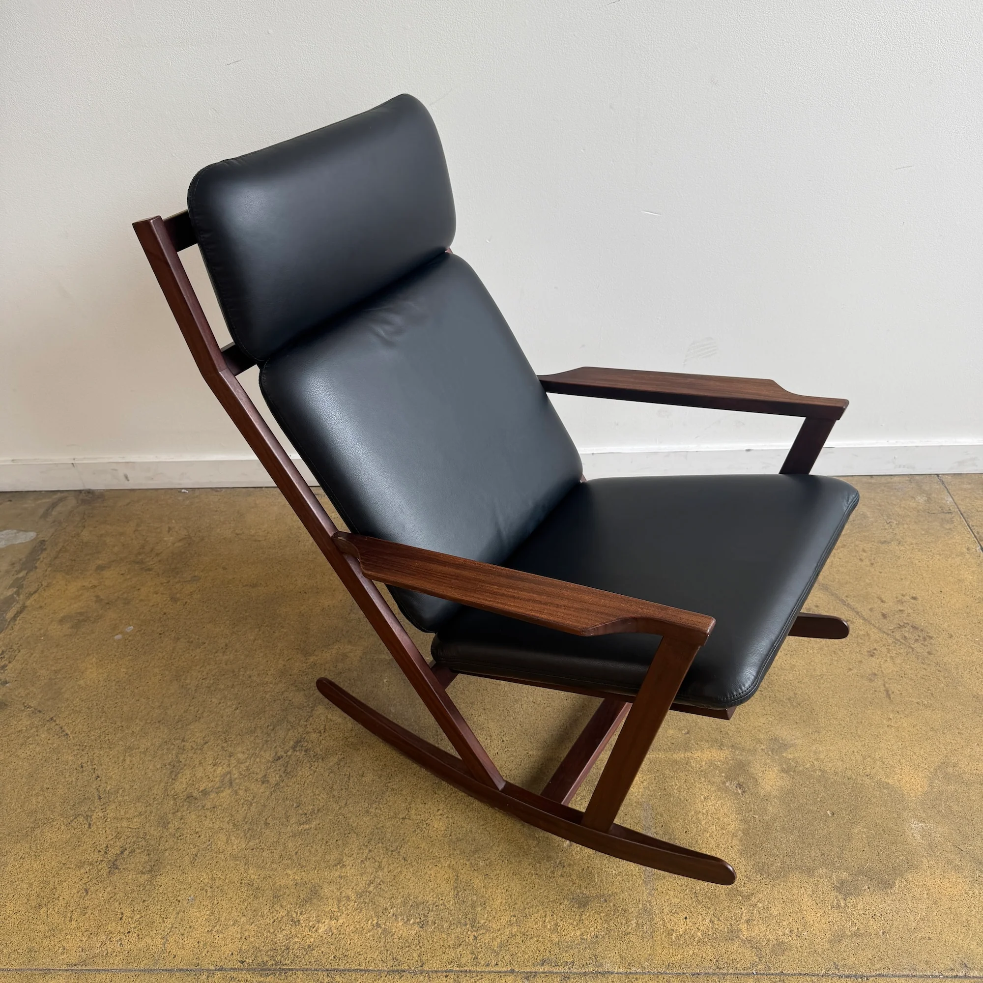 Danish Modern Rocking Chair by Poul Volther for Frem Røjle - Image 2