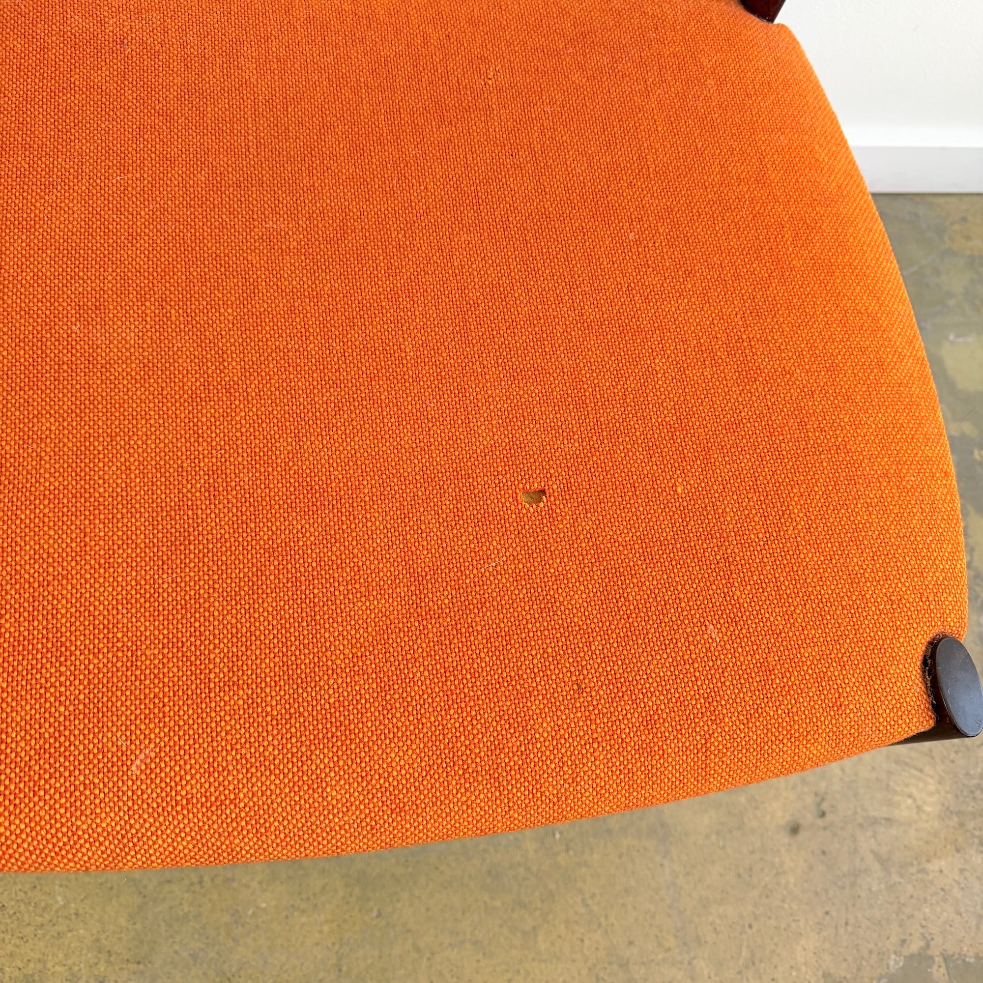 Danish Modern Rosewood Dining Chairs by Dyrlund in Hallingdal Fabric - Image 9
