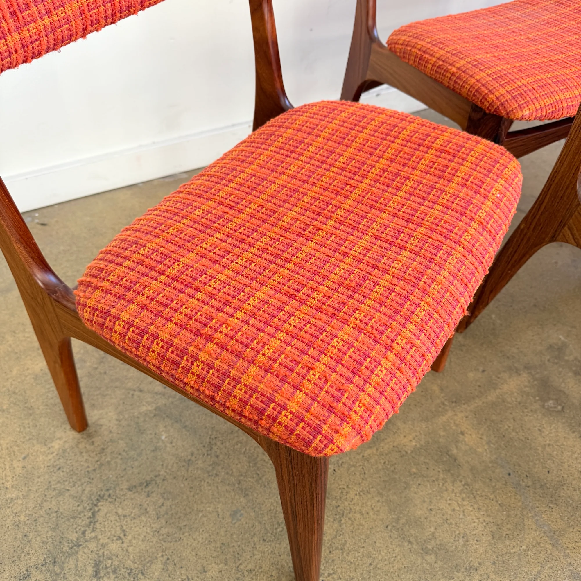 Danish Modern Rosewood Dining chairs by Erik Buch - Image 8