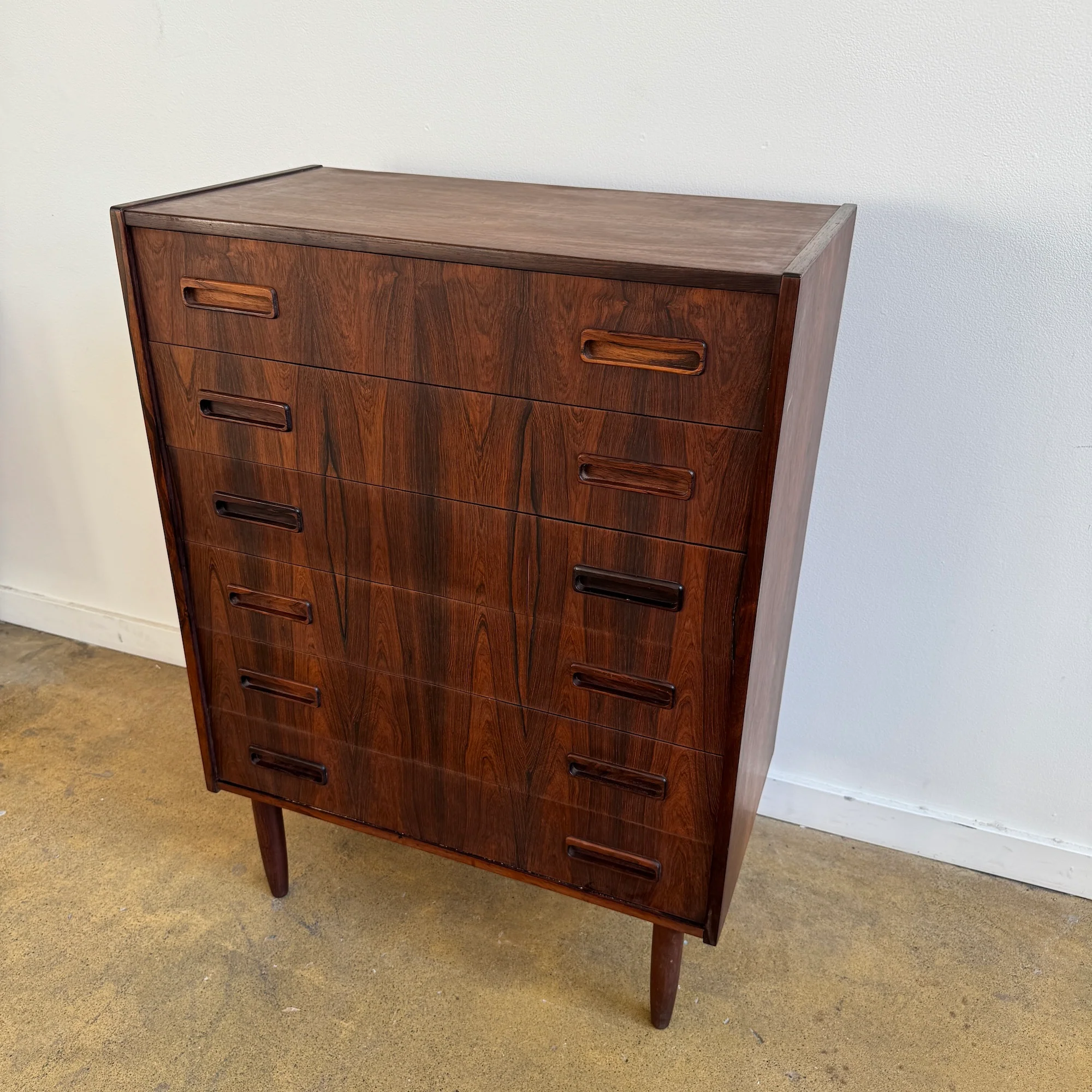 Danish Modern Rosewood Dresser by E. Jensen & J. Andersen for Westergaard Mobelfabrik - Image 3