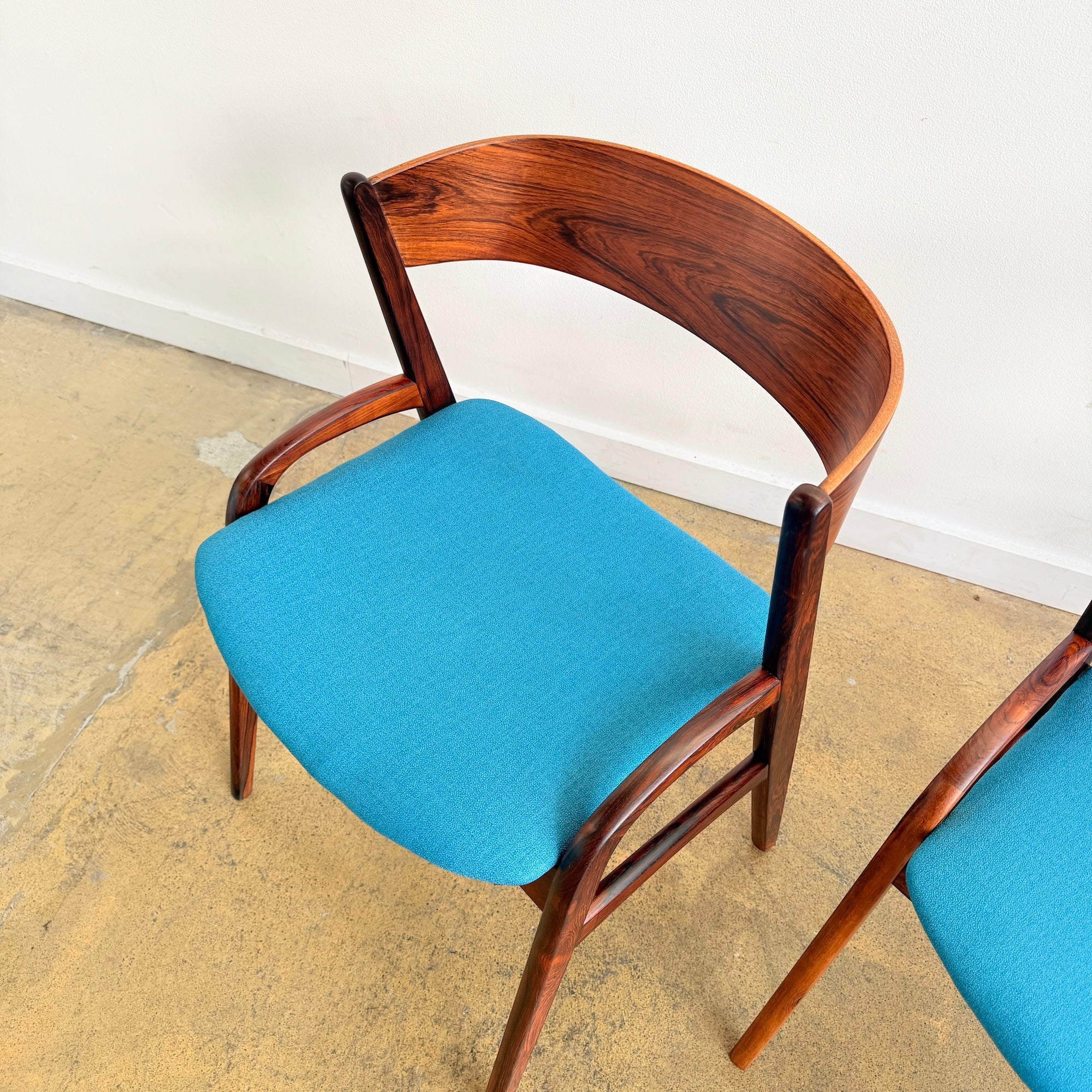 Danish Modern Rosewood Dyrlund Model 141 Dining Chairs - Image 6