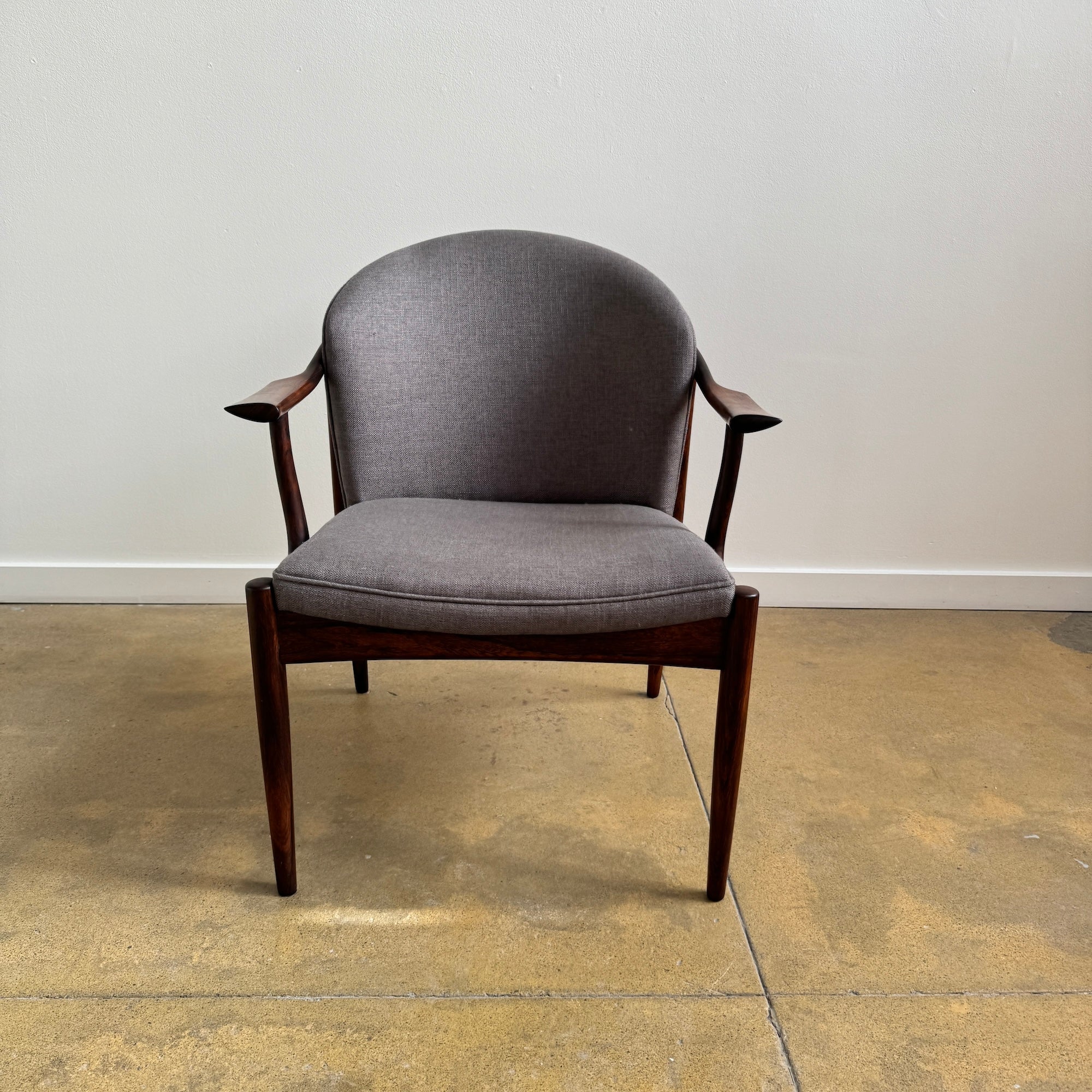 Danish Modern Rosewood Johannes Andersen 1960s Lounge Chair for C.F. Christensen - Image 3