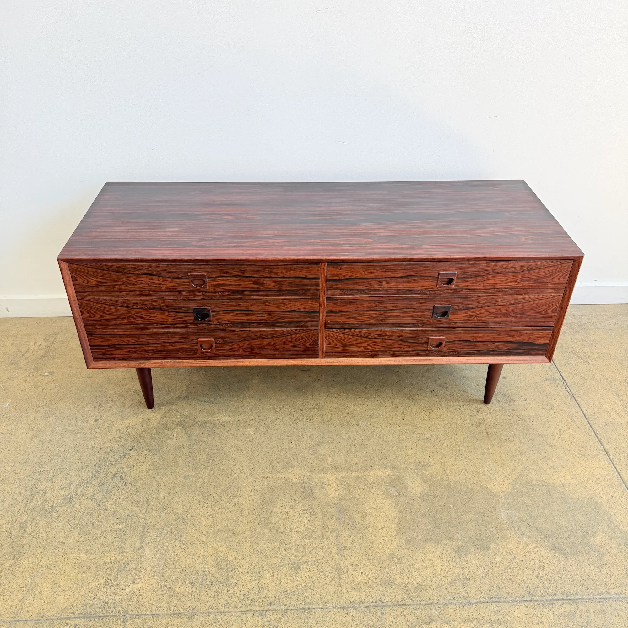 Danish Modern Rosewood Low Dresser by Brouer Mobelfabrik - Image 3