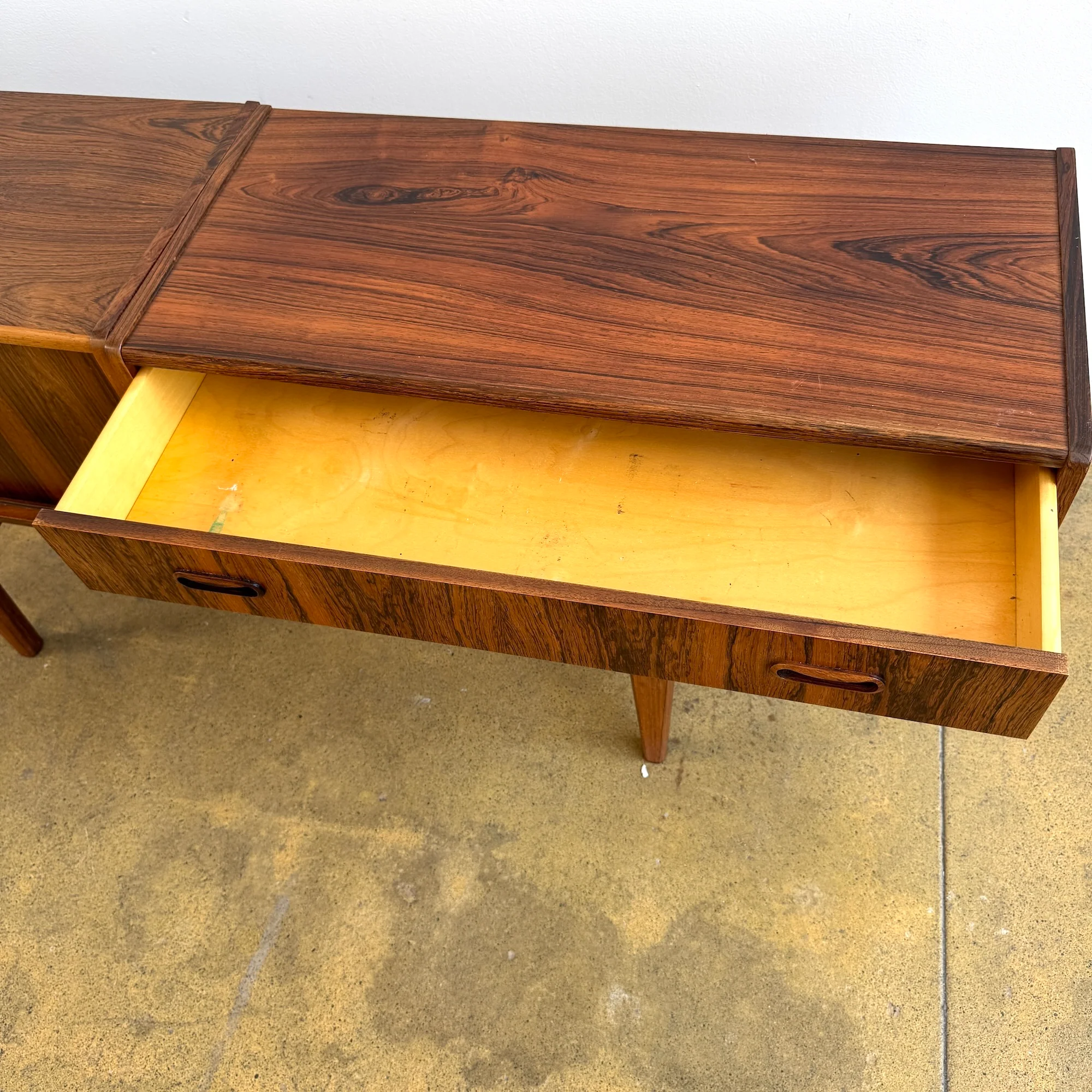 Danish Modern Rosewood Low Sideboard, 1960s - Image 6