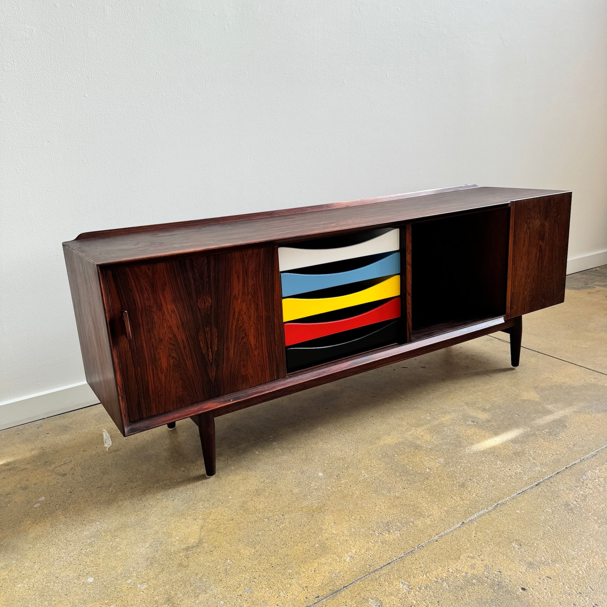 Rare! Danish Modern Rosewood Rare Sideboard by Arne Vodder for Sibast - Image 2