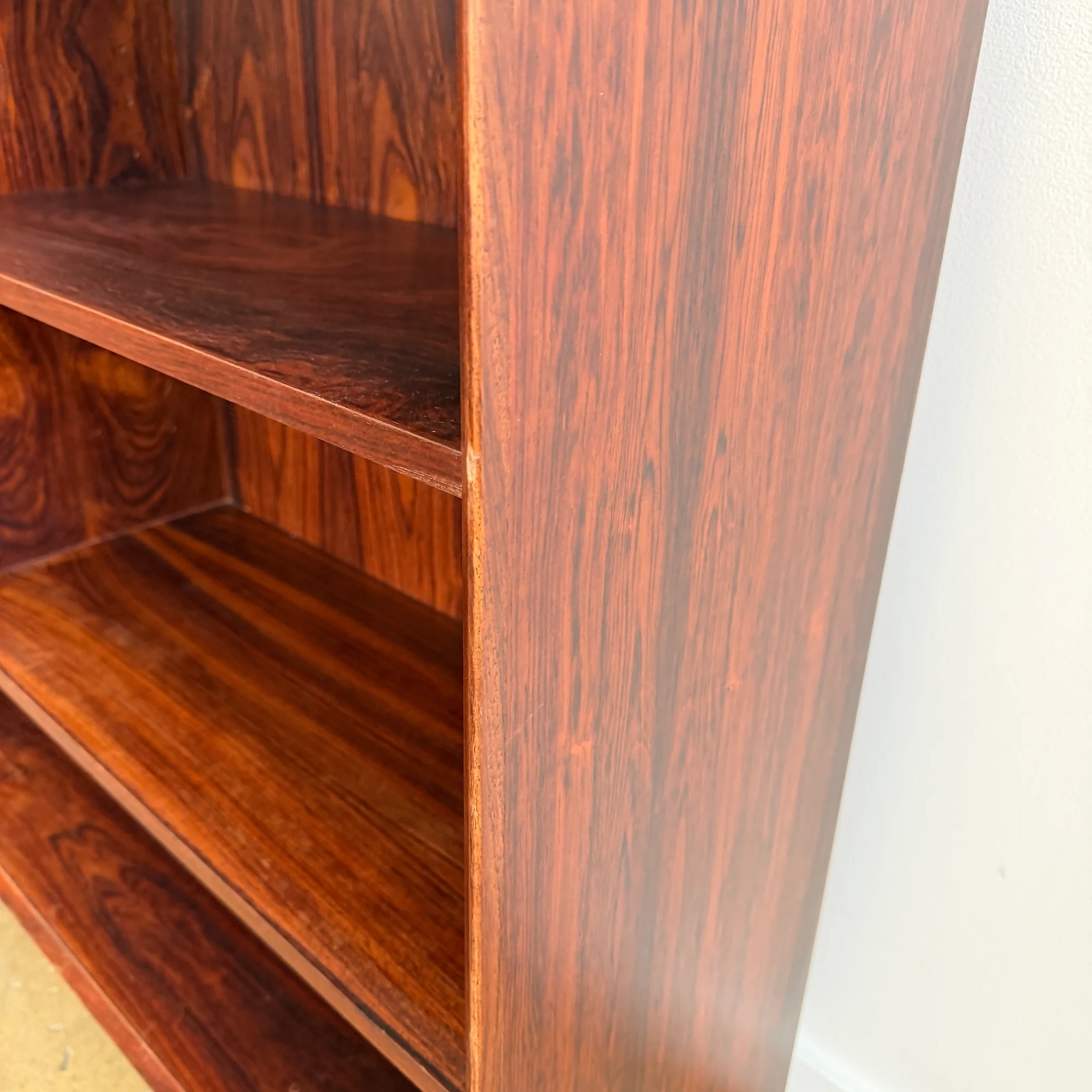Danish Modern Rosewood Shelving by Gunni Omann Junior - Image 5