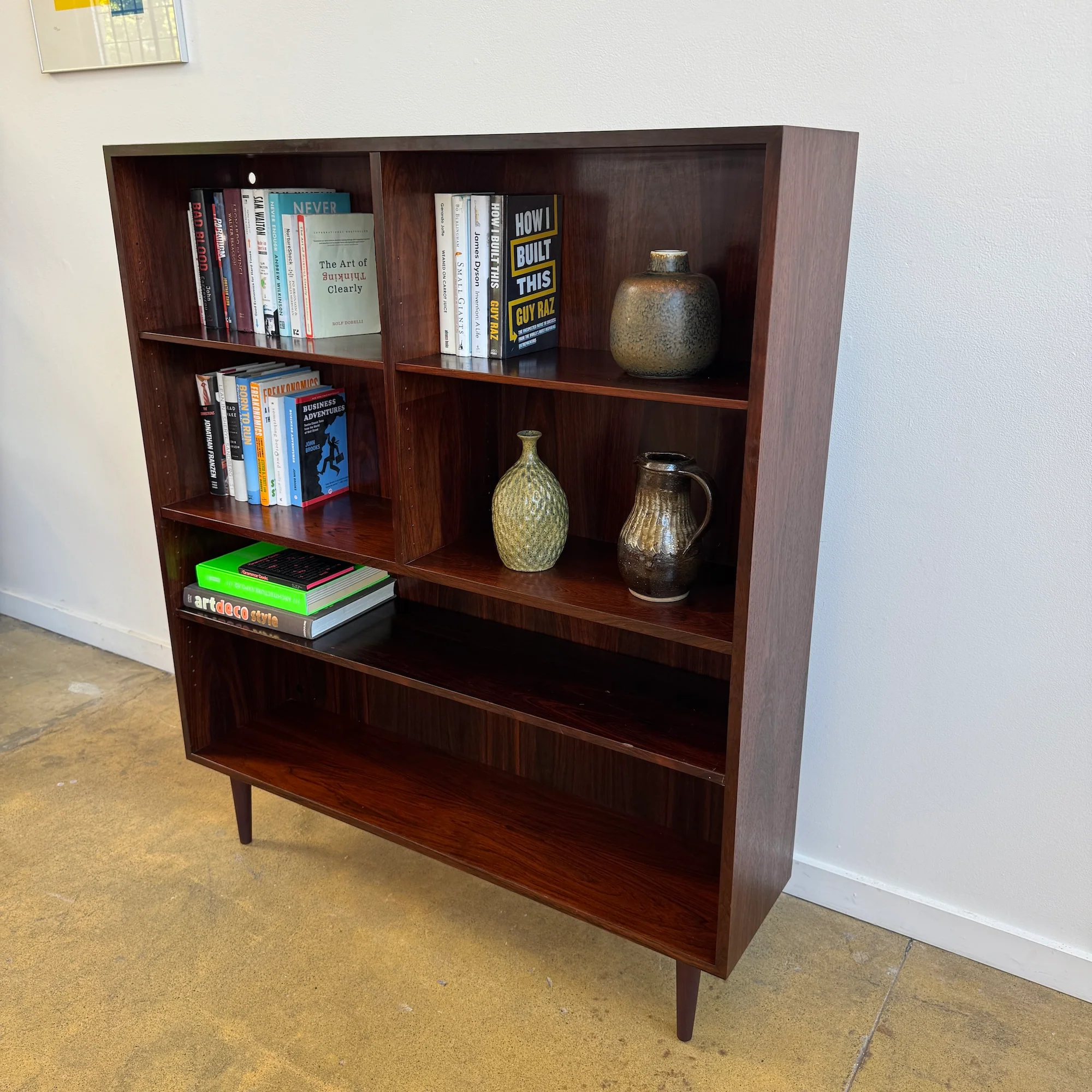 Danish Modern Rosewood Shelving by Gunni Omann Junior - Image 2