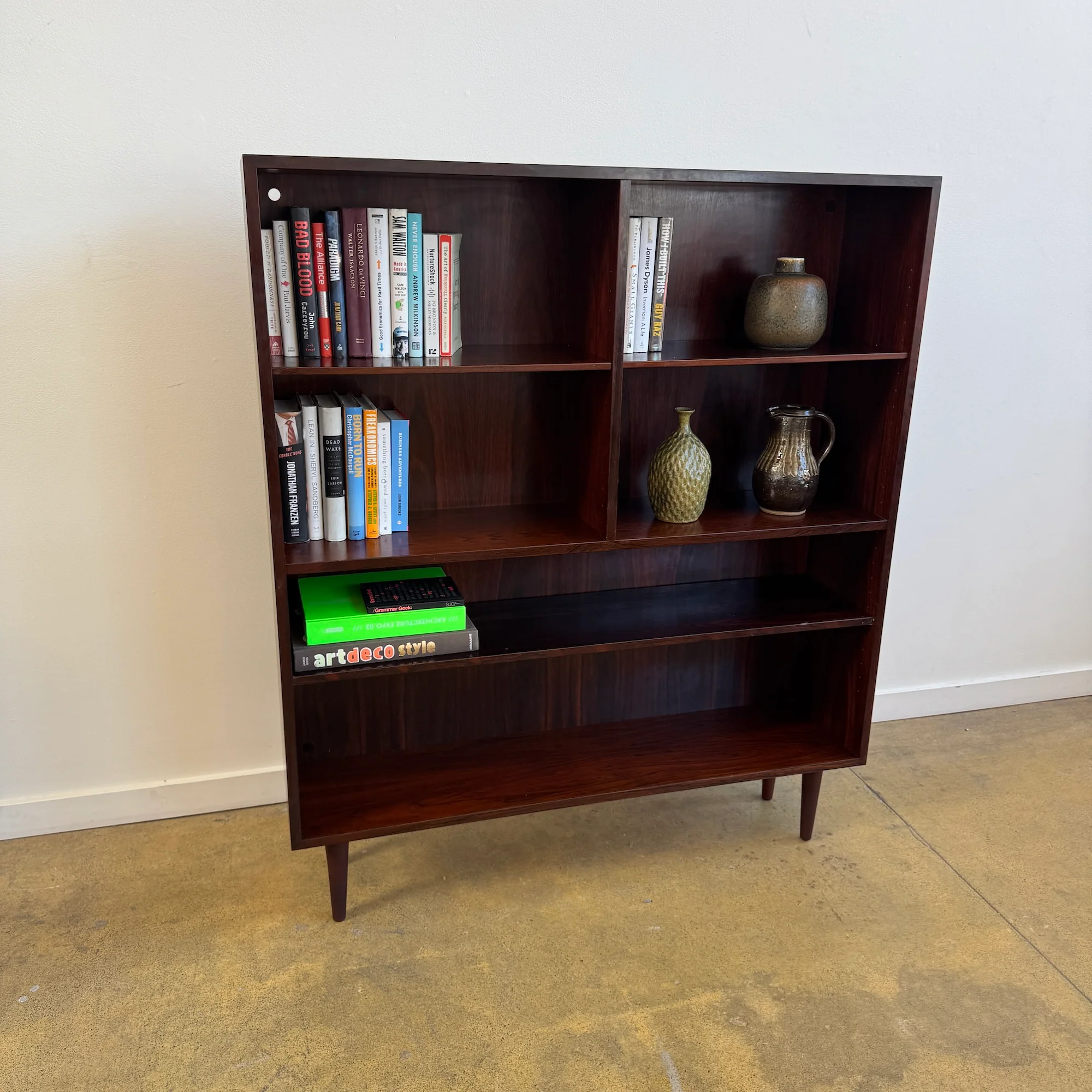 Danish Modern Rosewood Shelving by Gunni Omann Junior - Image 3
