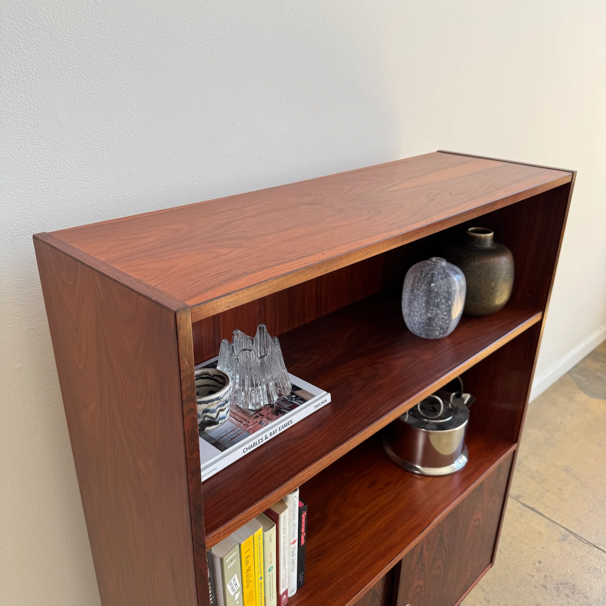 Danish Modern Rosewood Shelving Cabinet by Brouer Møbelfabrik - Image 6