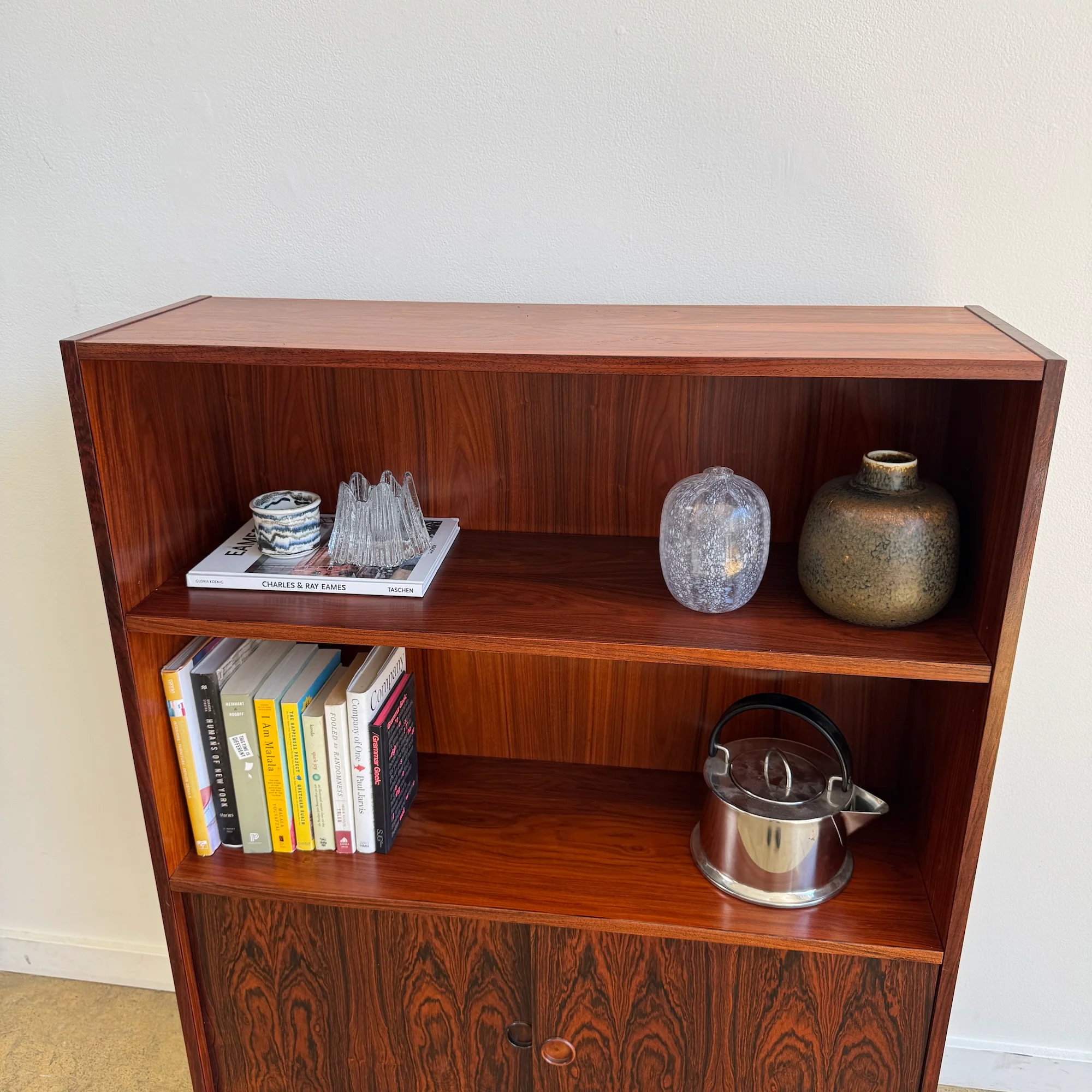 Danish Modern Rosewood Shelving Cabinet by Brouer Møbelfabrik - Image 7