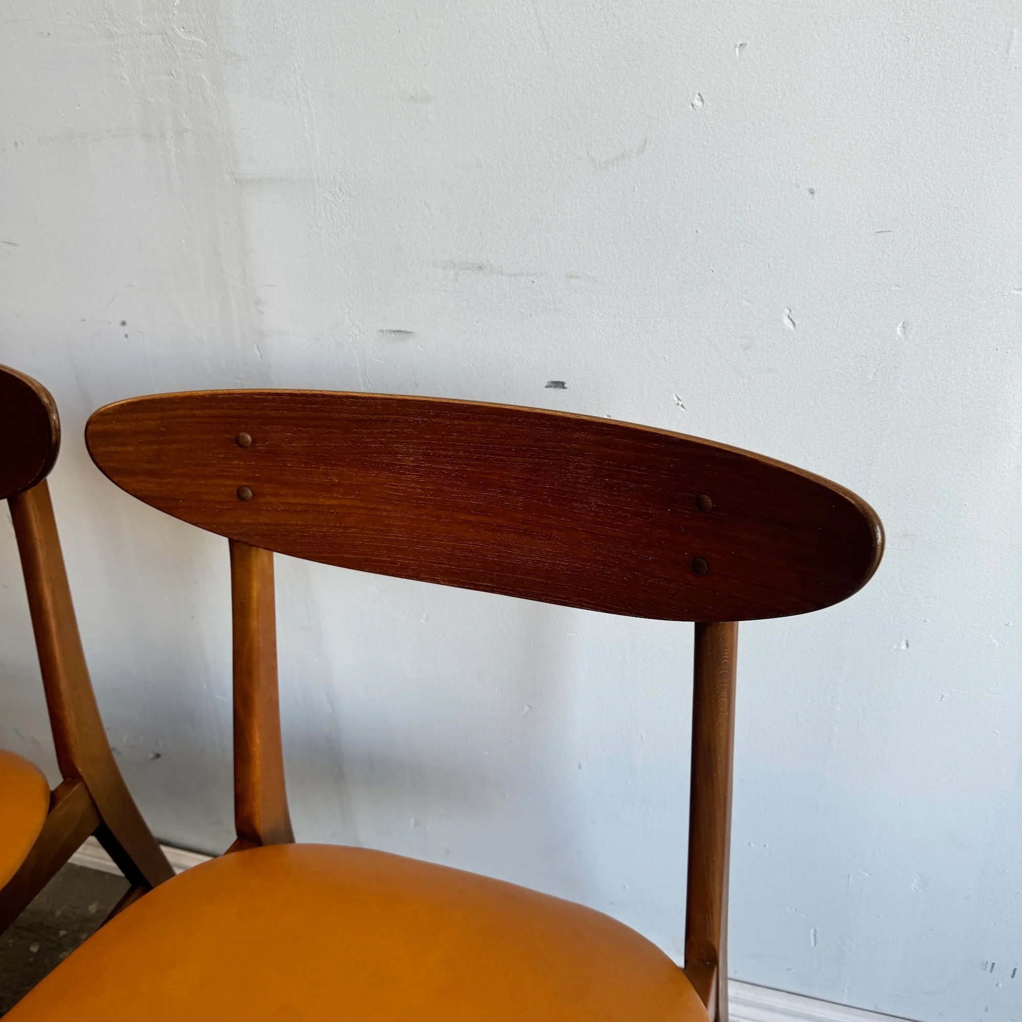 Danish Modern Set of 4 Farstrup Model 210 Dining chairs - Image 6