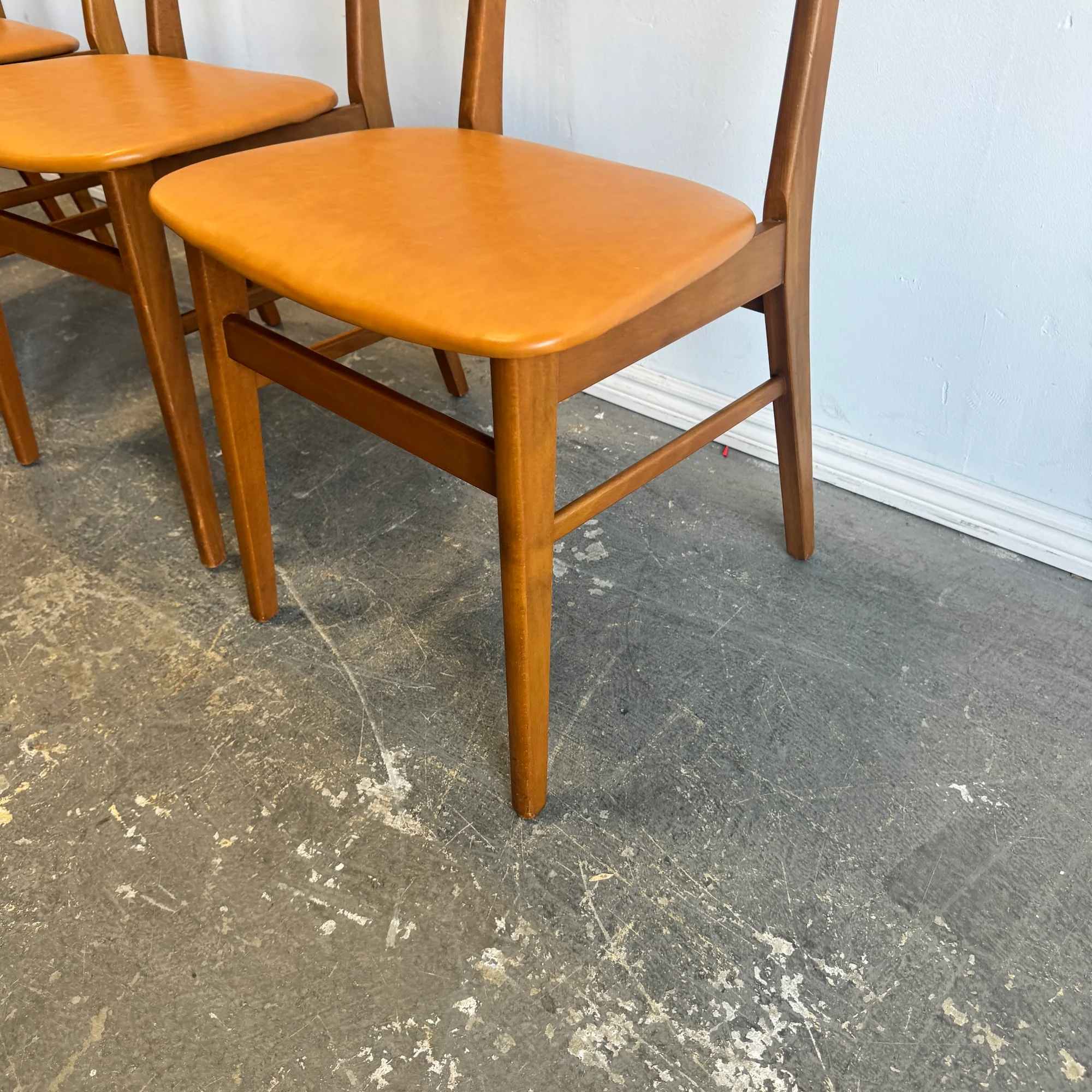 Danish Modern Set of 4 Farstrup Model 210 Dining chairs - Image 7
