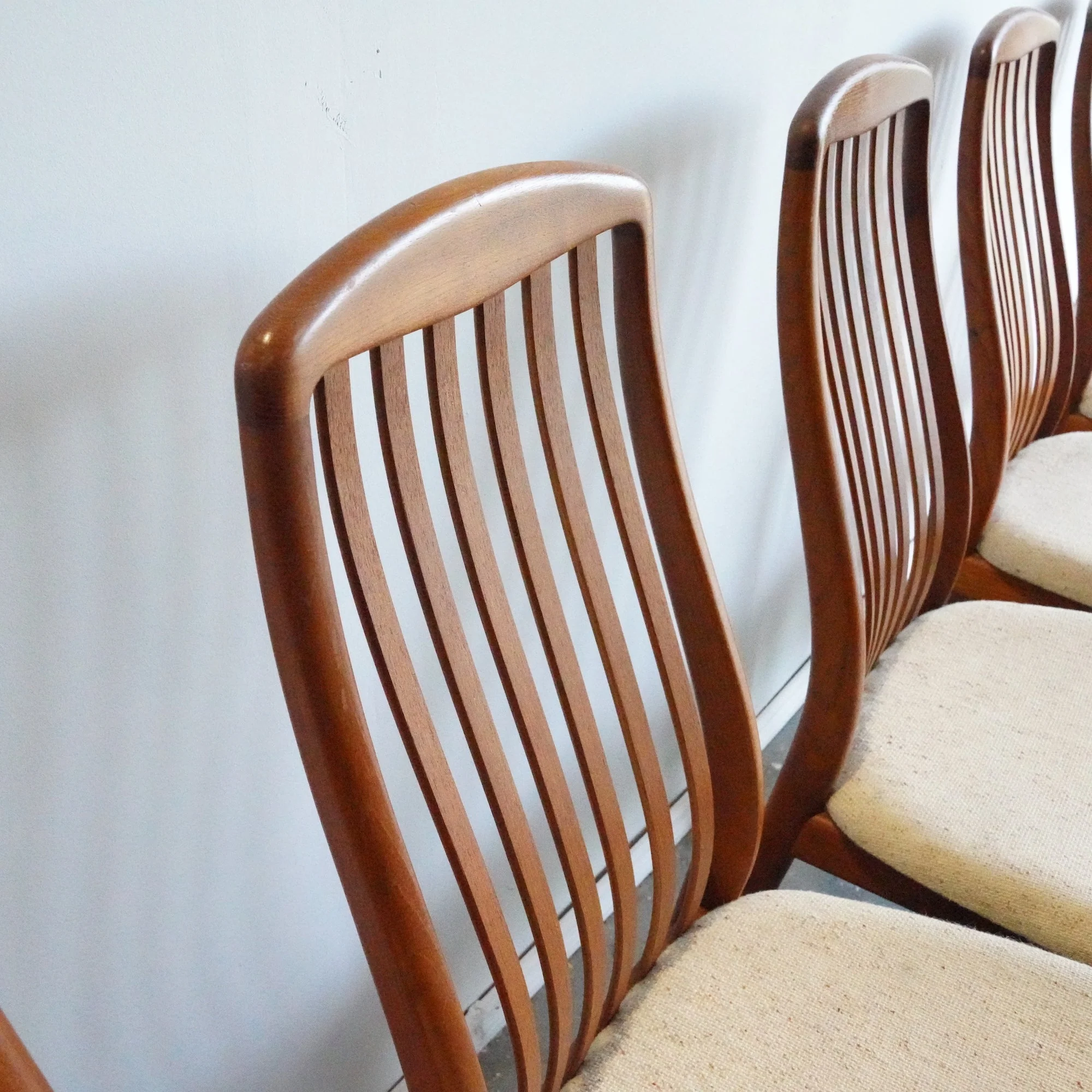 Danish Modern (Set of 5)Dining Chairs by Schou Andersen Møbelfabrik - Image 8