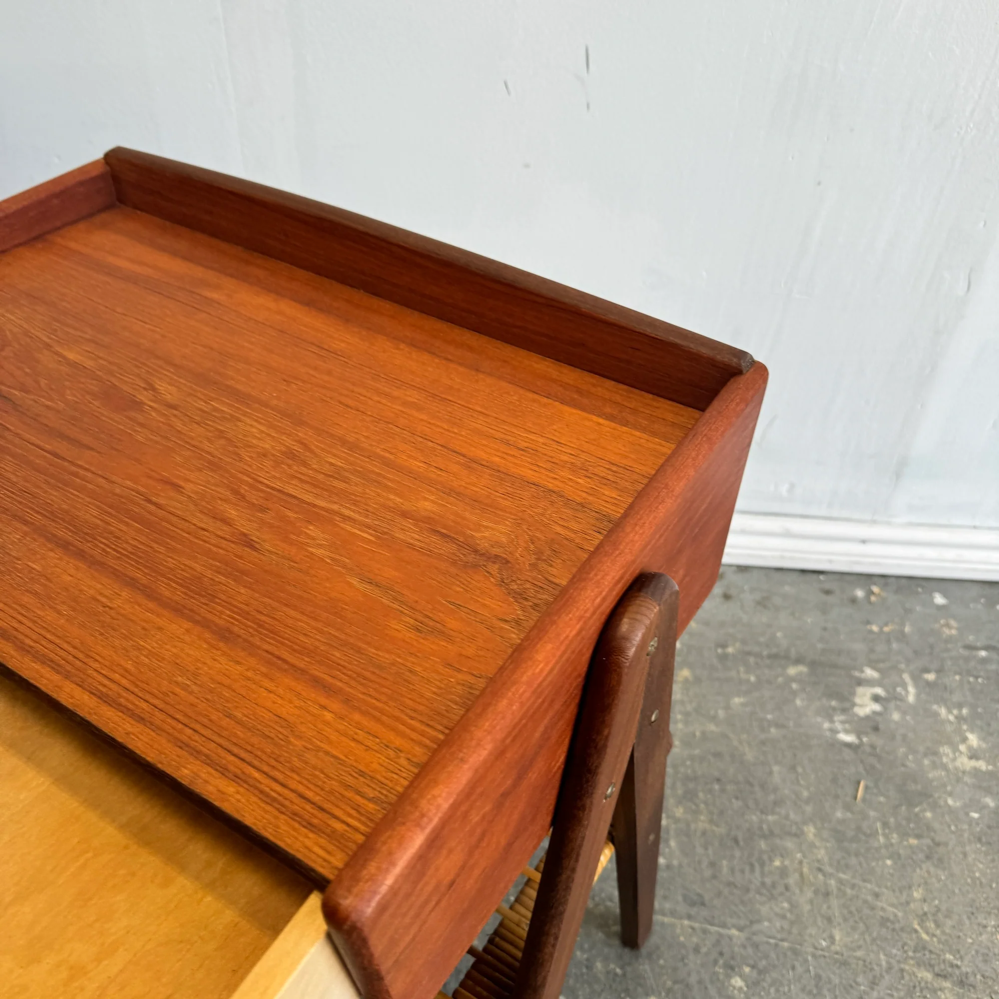 Danish Modern Single Teak Nightstand by Søren Rasmussen - Image 4