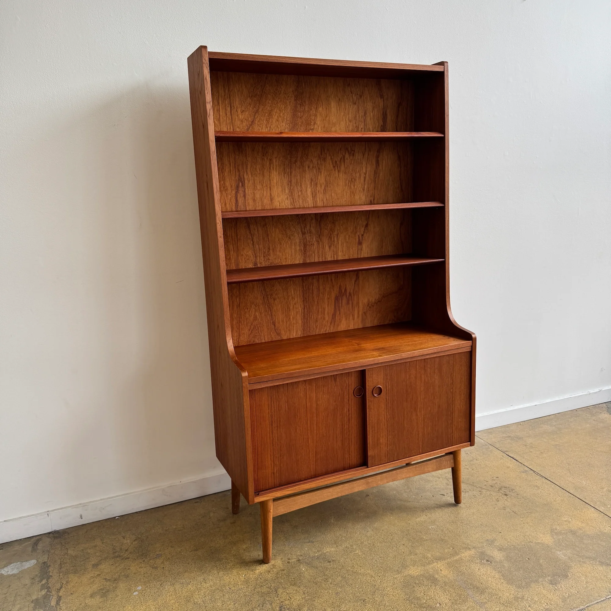 Danish Modern Teak Bookcase by Johannes Sorth, 1960s - Image 2