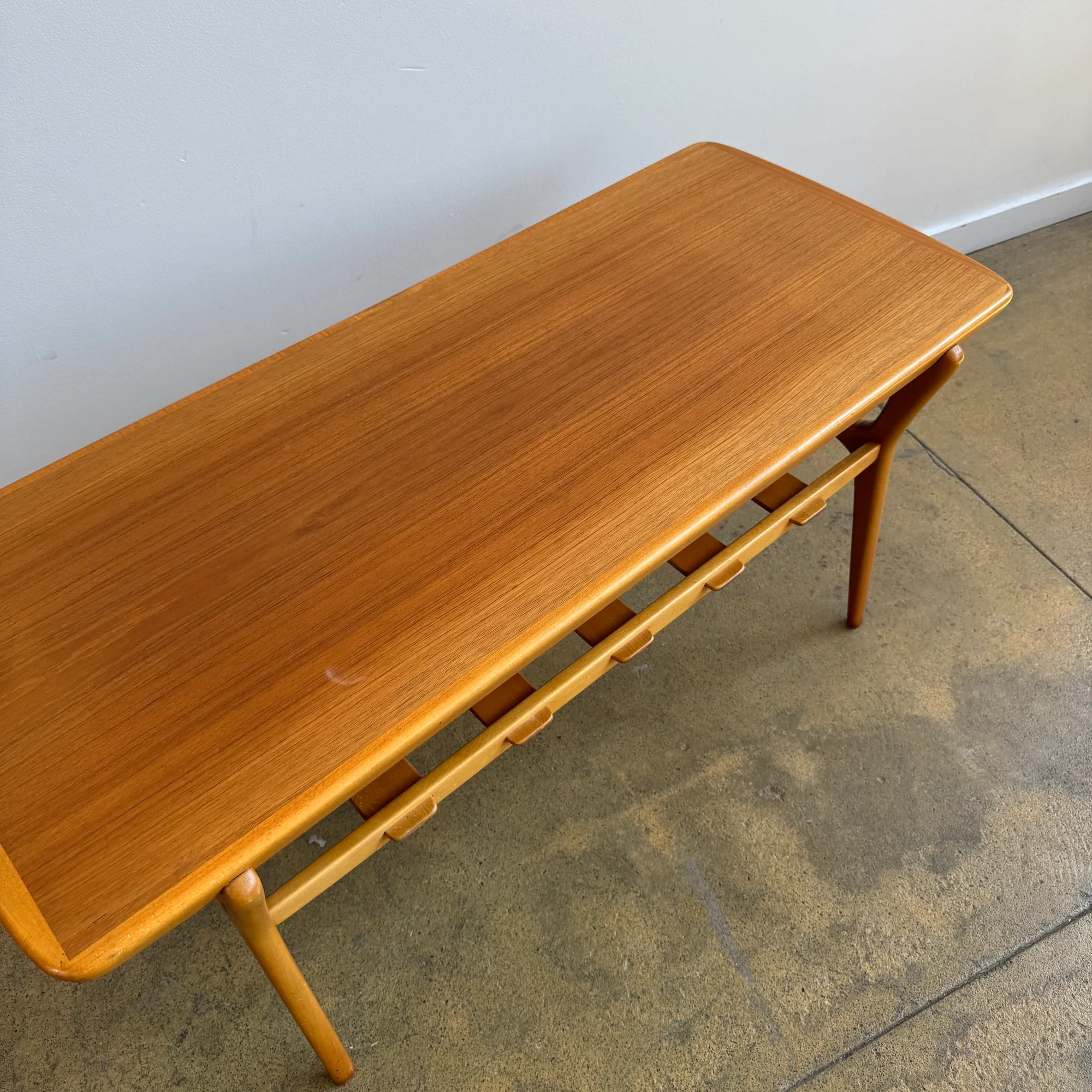Danish Modern Teak Coffee Table - Image 6