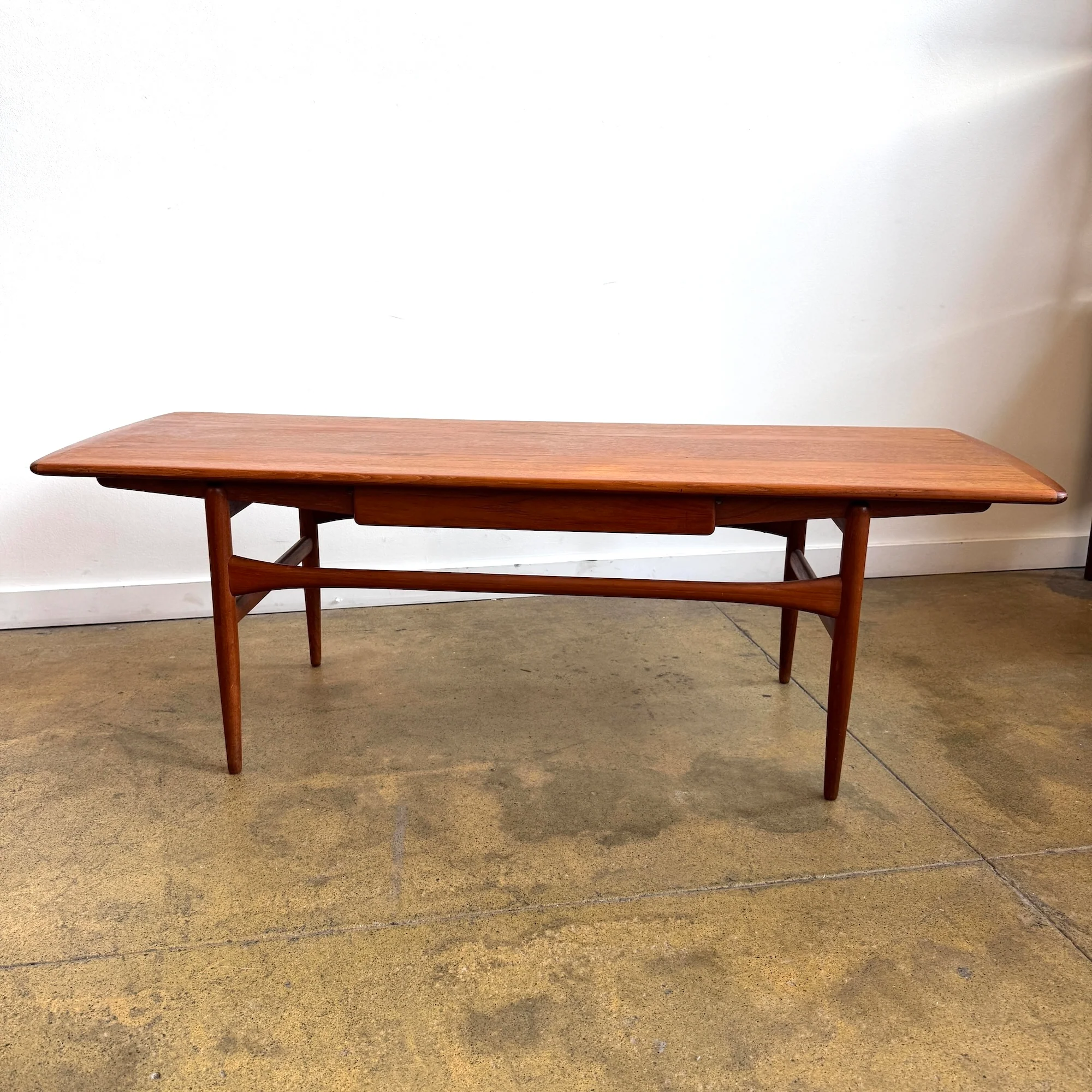 Danish Modern Teak Coffee Table by Arrebo Møbelfabrik - Image 3