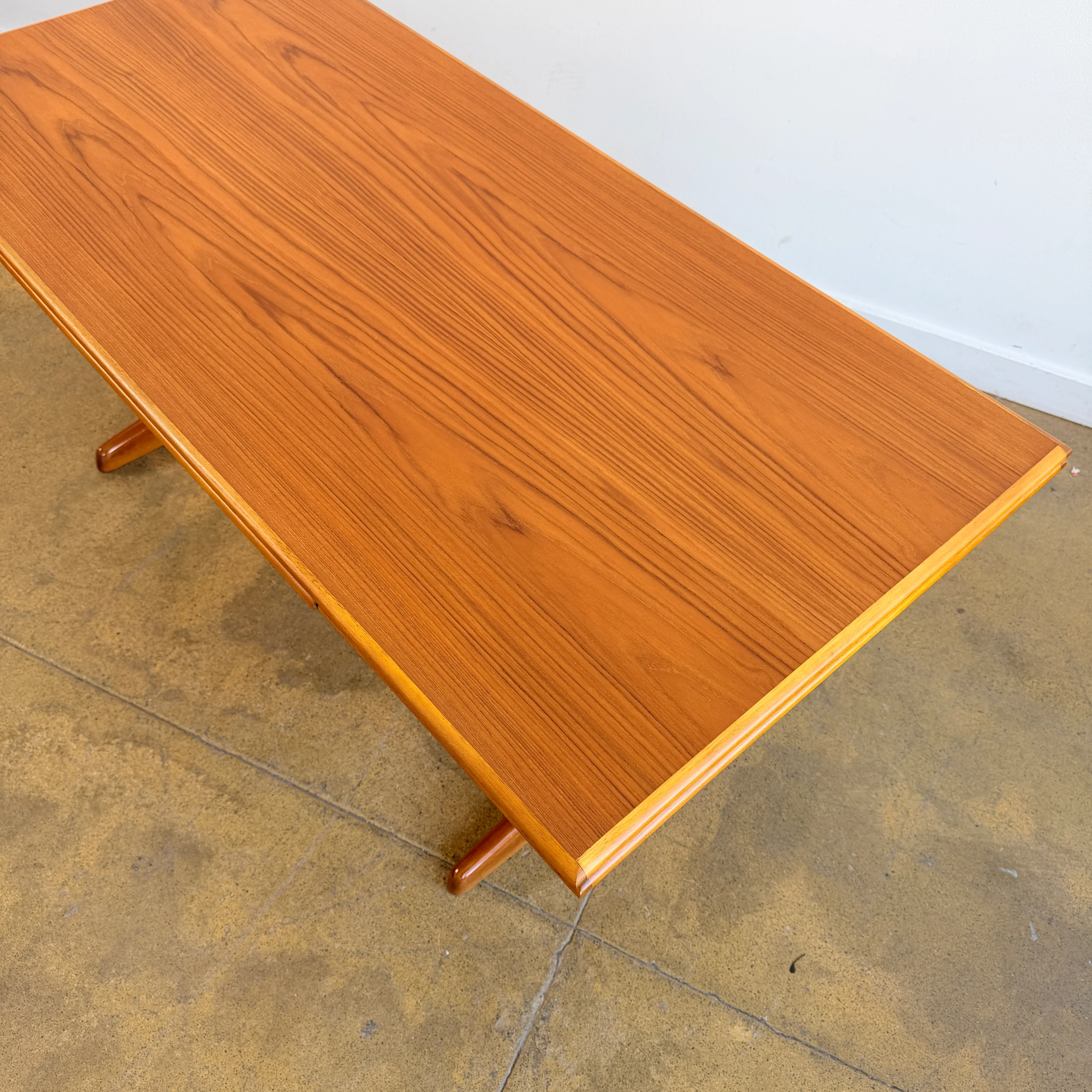 Danish Modern Teak Convertible Coffee to Dining Table - Image 7
