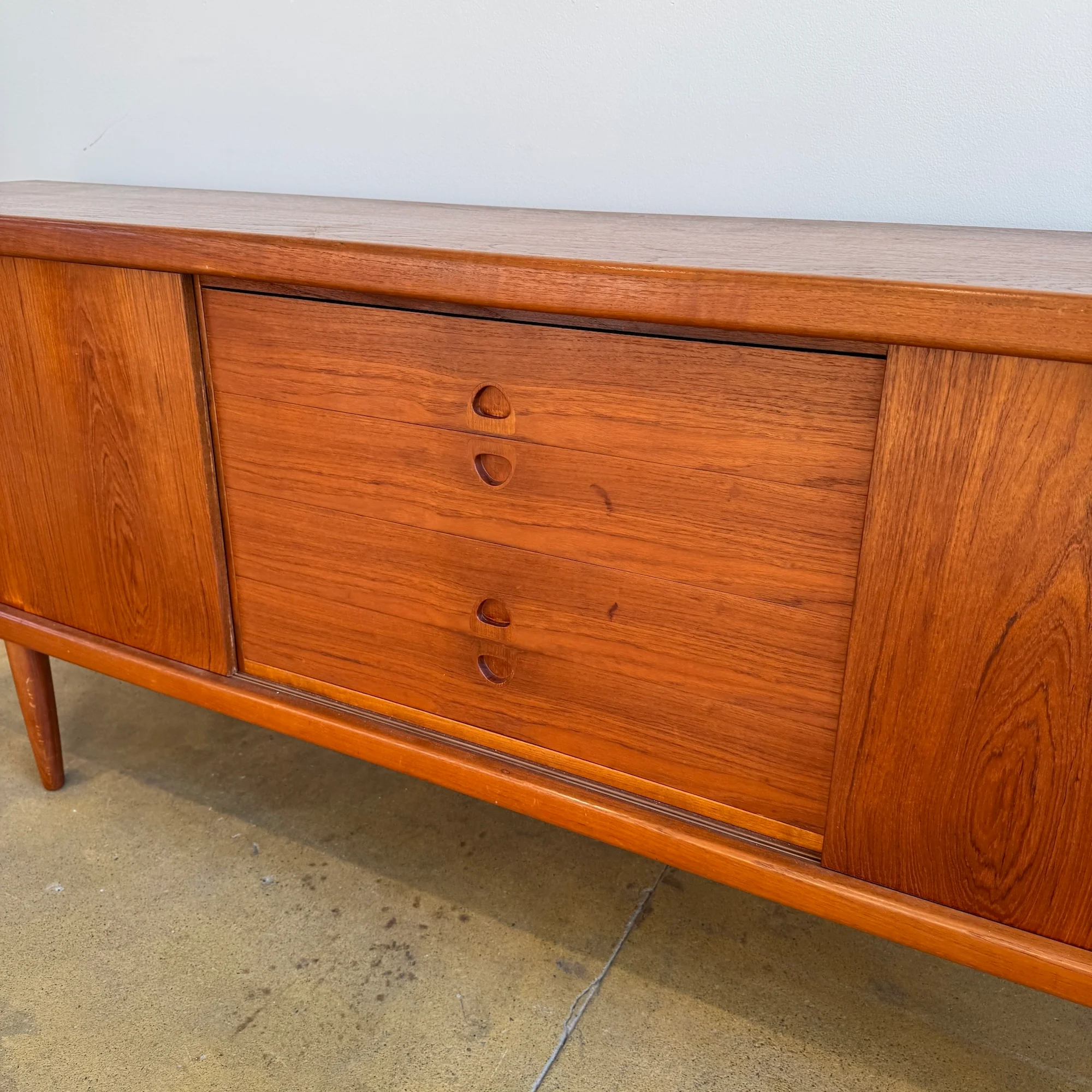Danish Modern Teak Credenza by H.W. Klein for Bramin - Image 6