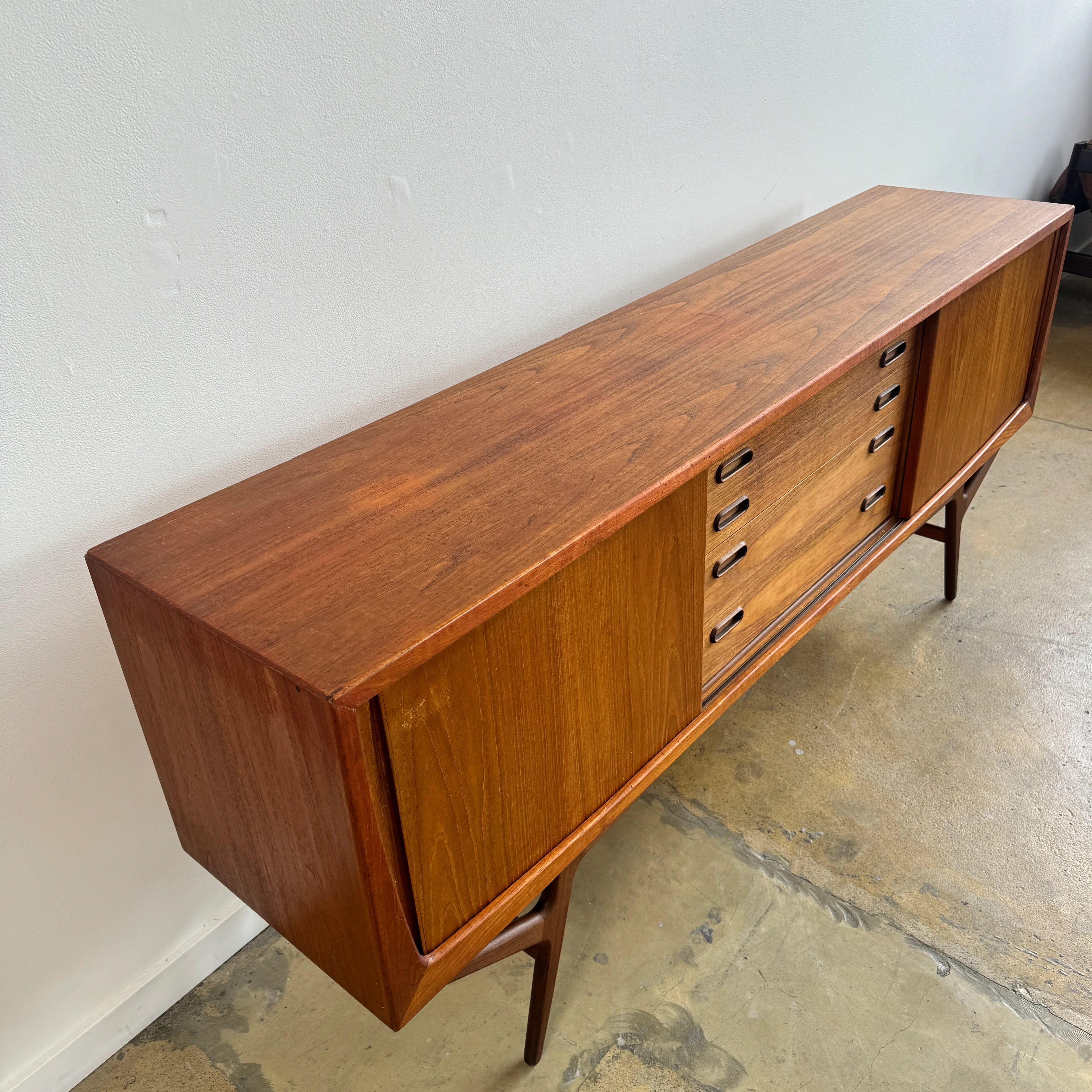 Danish Modern Teak Credenza by Harry Ostergaard - Image 6