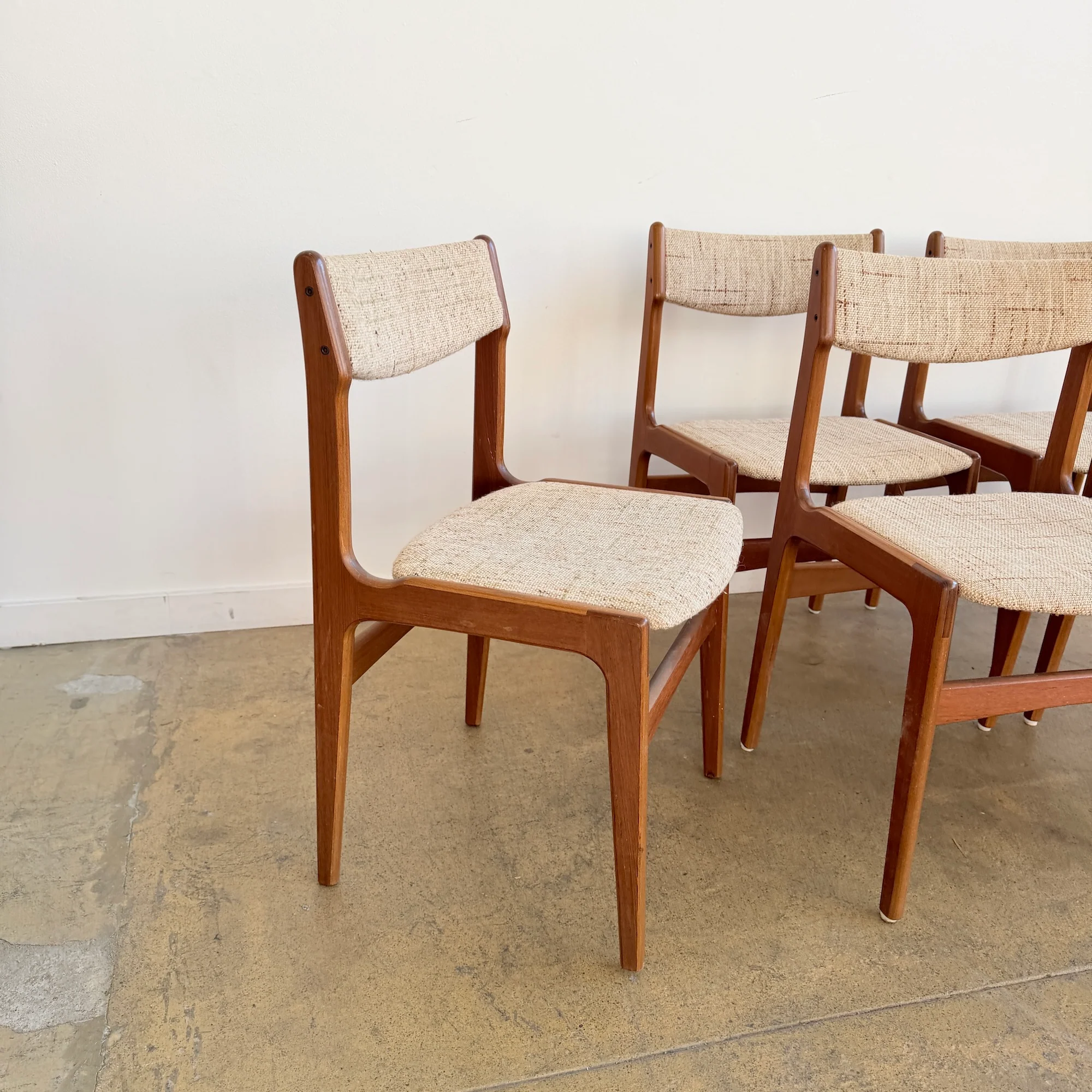 Danish Modern Teak Dining Chairs by Erik Buch - Image 5