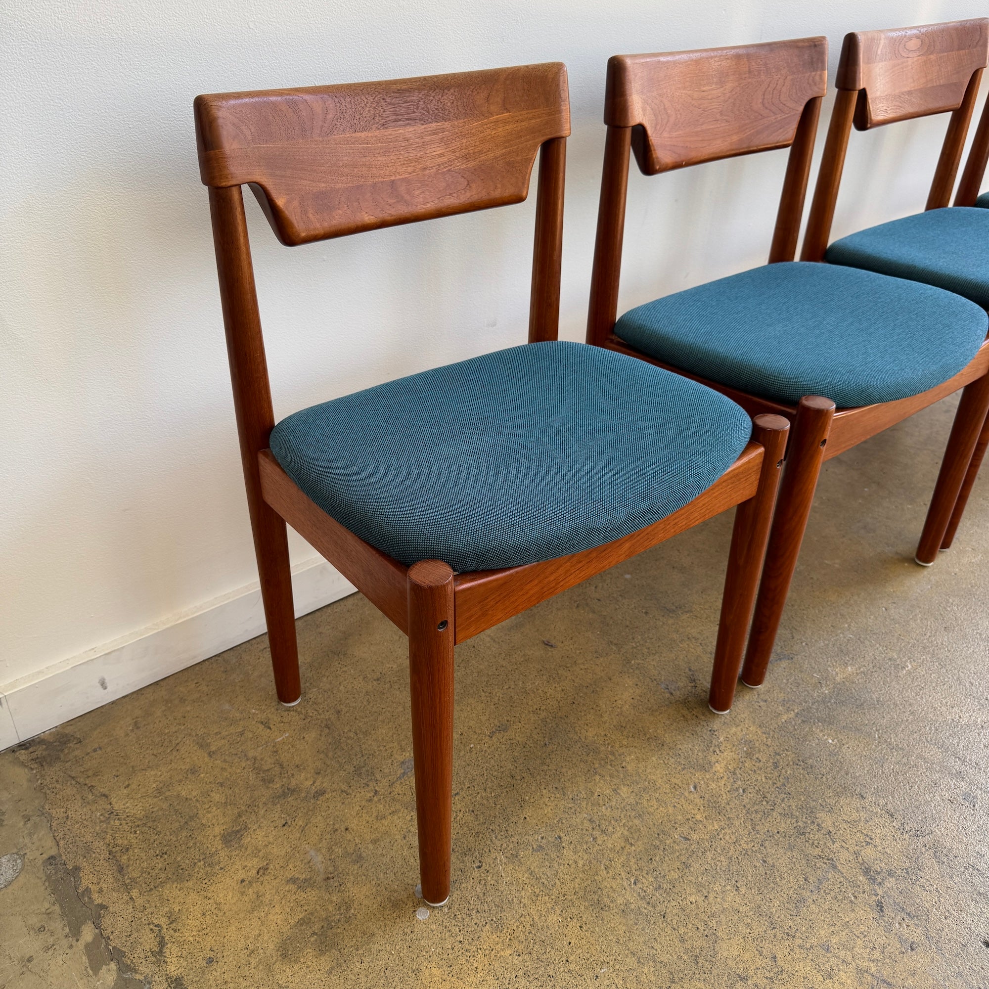 Danish Modern Teak Dining Chairs by Glostrup, 1960 - Image 5