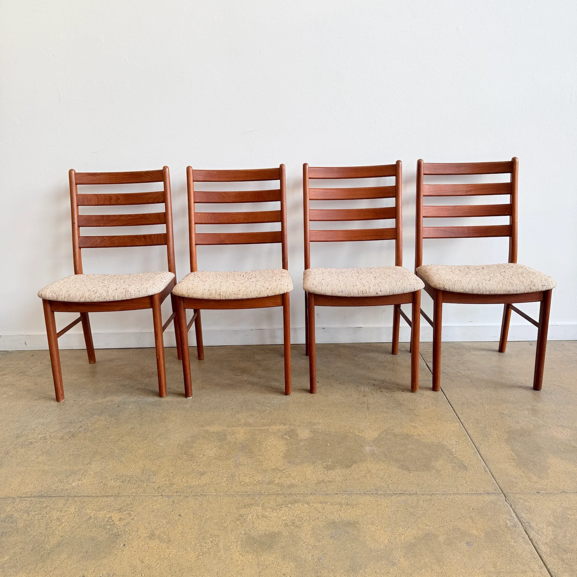 Danish Modern Teak Dining Chairs by Korup Stolefabrik - Set of 4