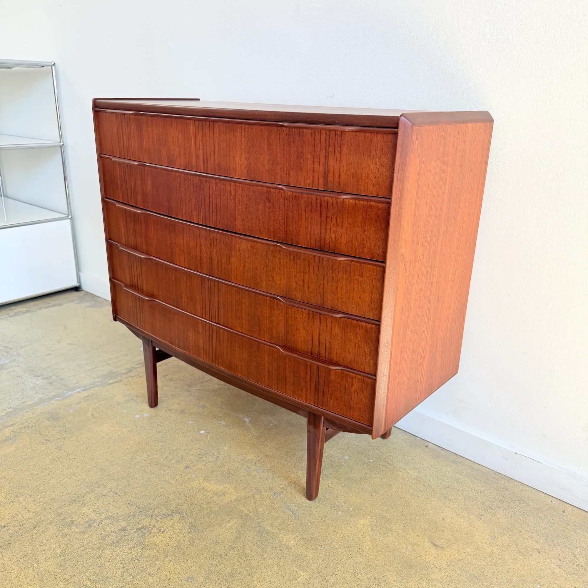 Danish Modern teak Dresser by Vordingborg Møbelfabrik - Image 2