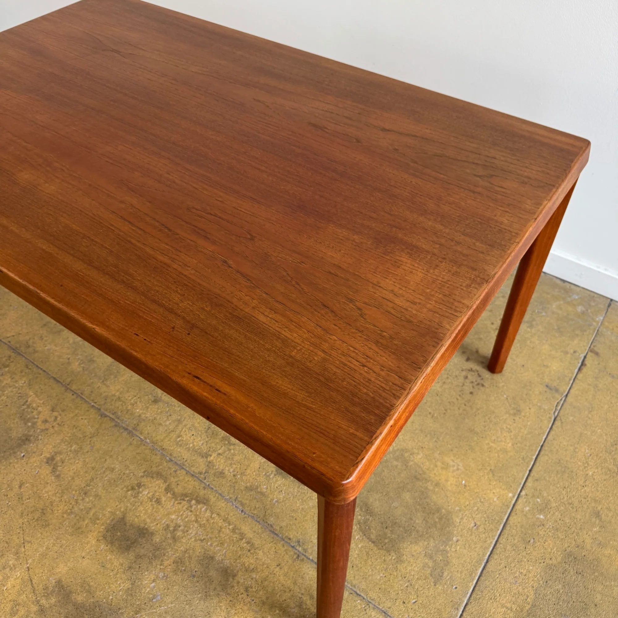 Danish Modern Teak Expandable Table by Henning Kjærnulf (Refinished) - Image 13
