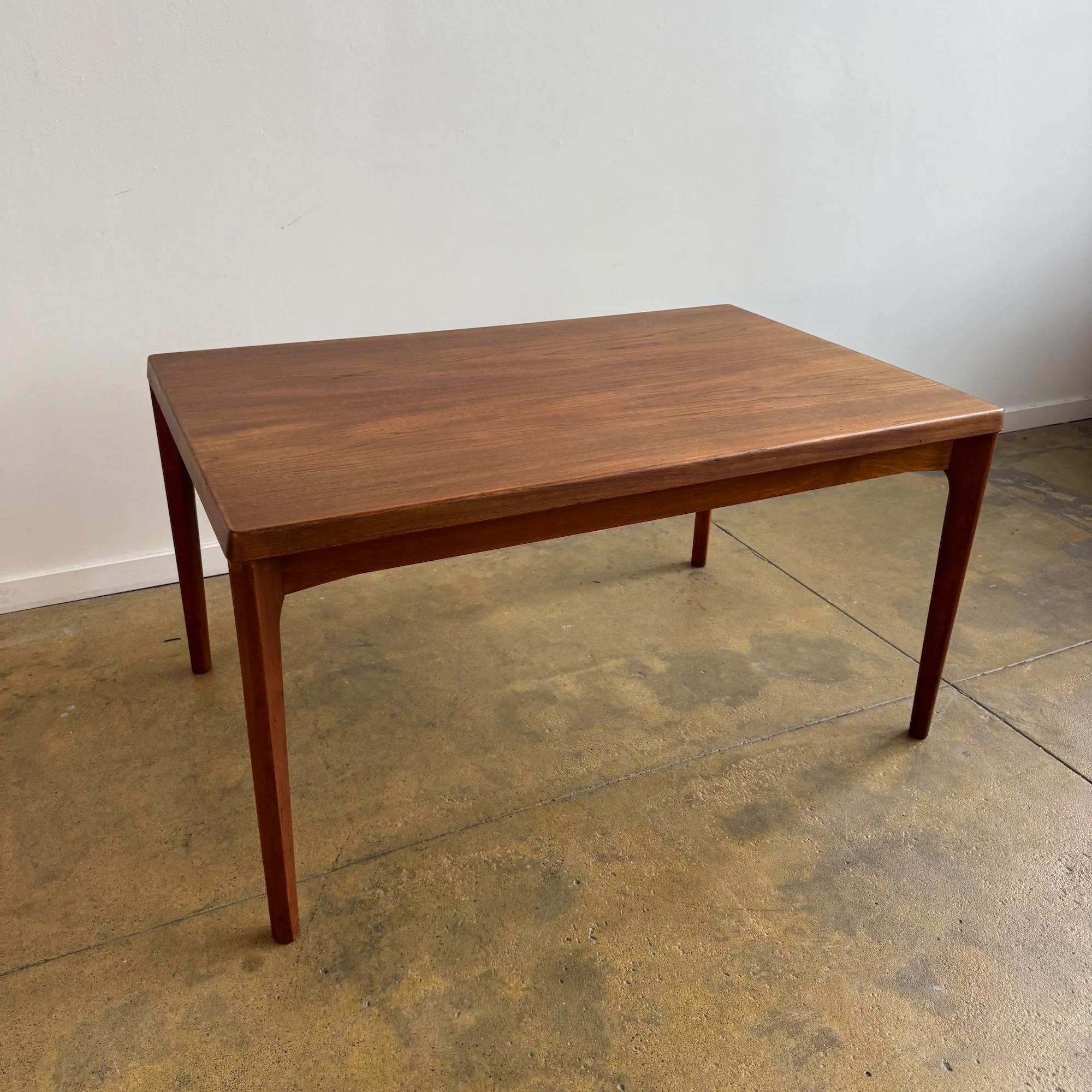 Danish Modern Teak Expandable Table by Henning Kjærnulf (Refinished) - Image 3