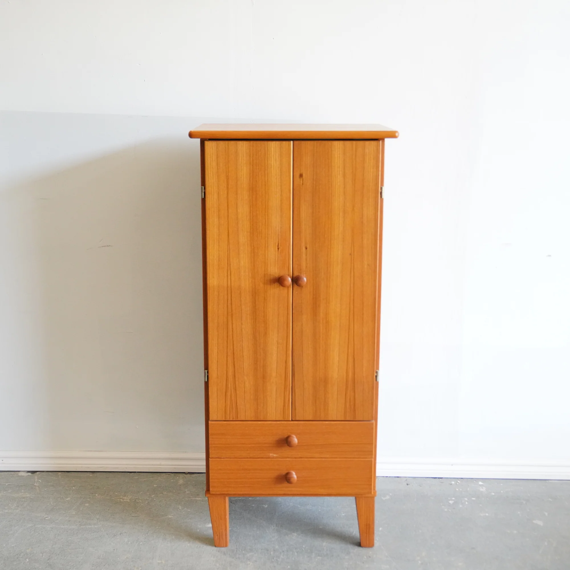 Danish Modern Teak Jewelry Cabinet by Fbj Mobler of Denmark - Image 2