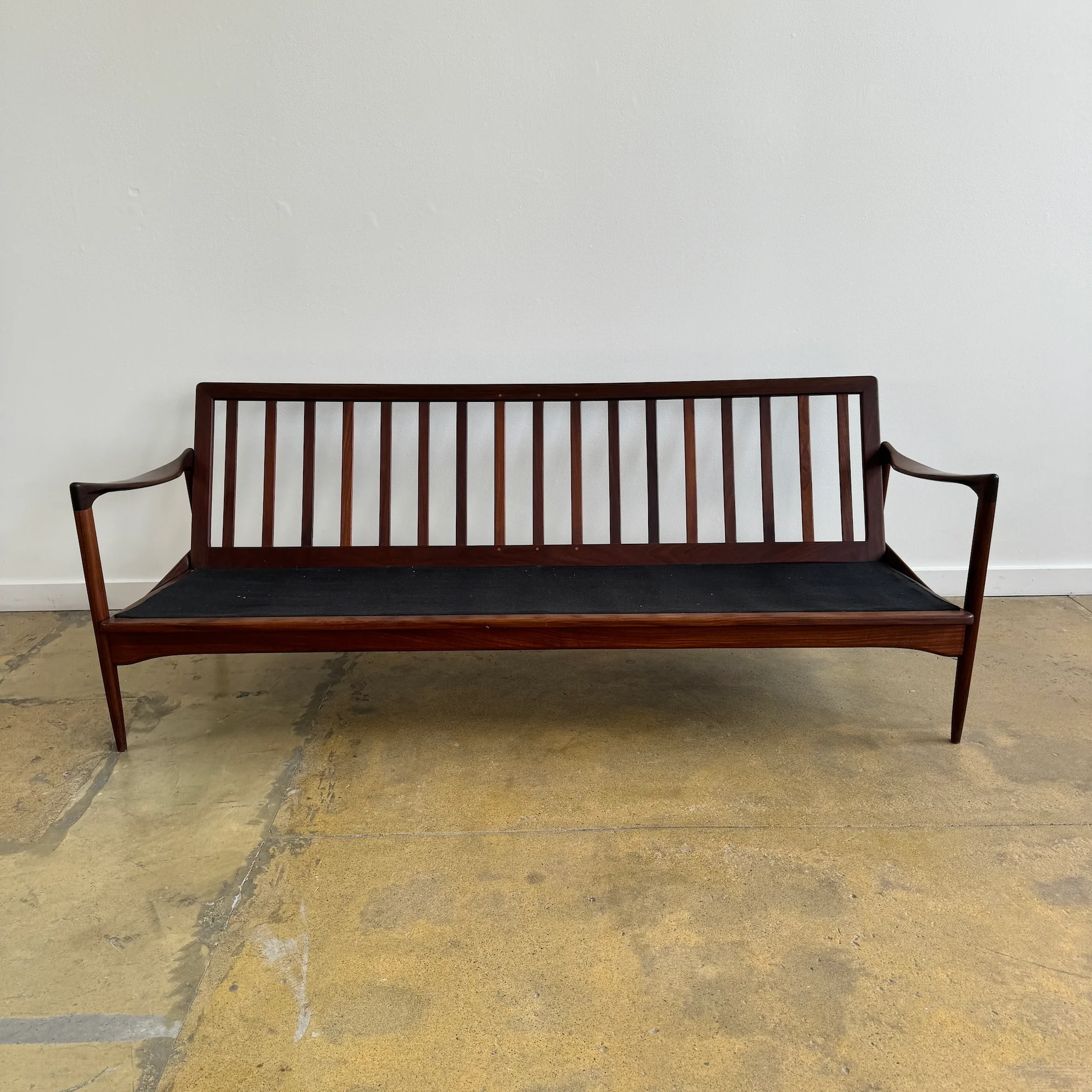 Danish Modern Teak Kandidaten Sofa by Ib Kofod-Larsen for Olof Person - Image 7