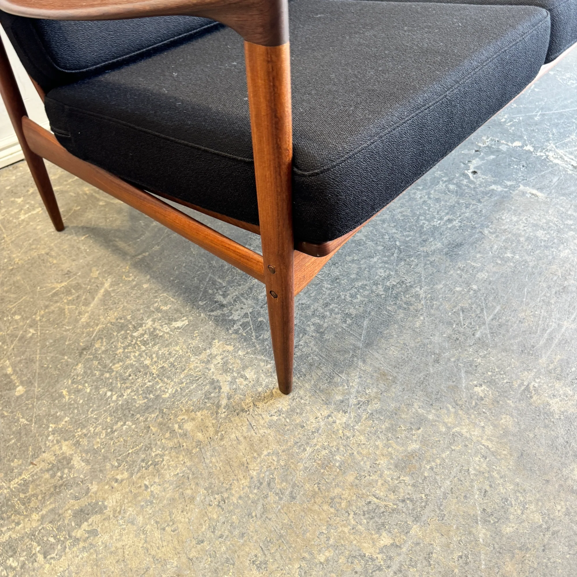 Danish Modern Teak Kandidaten Sofa by Ib Kofod-Larsen for Olof Person - Image 11