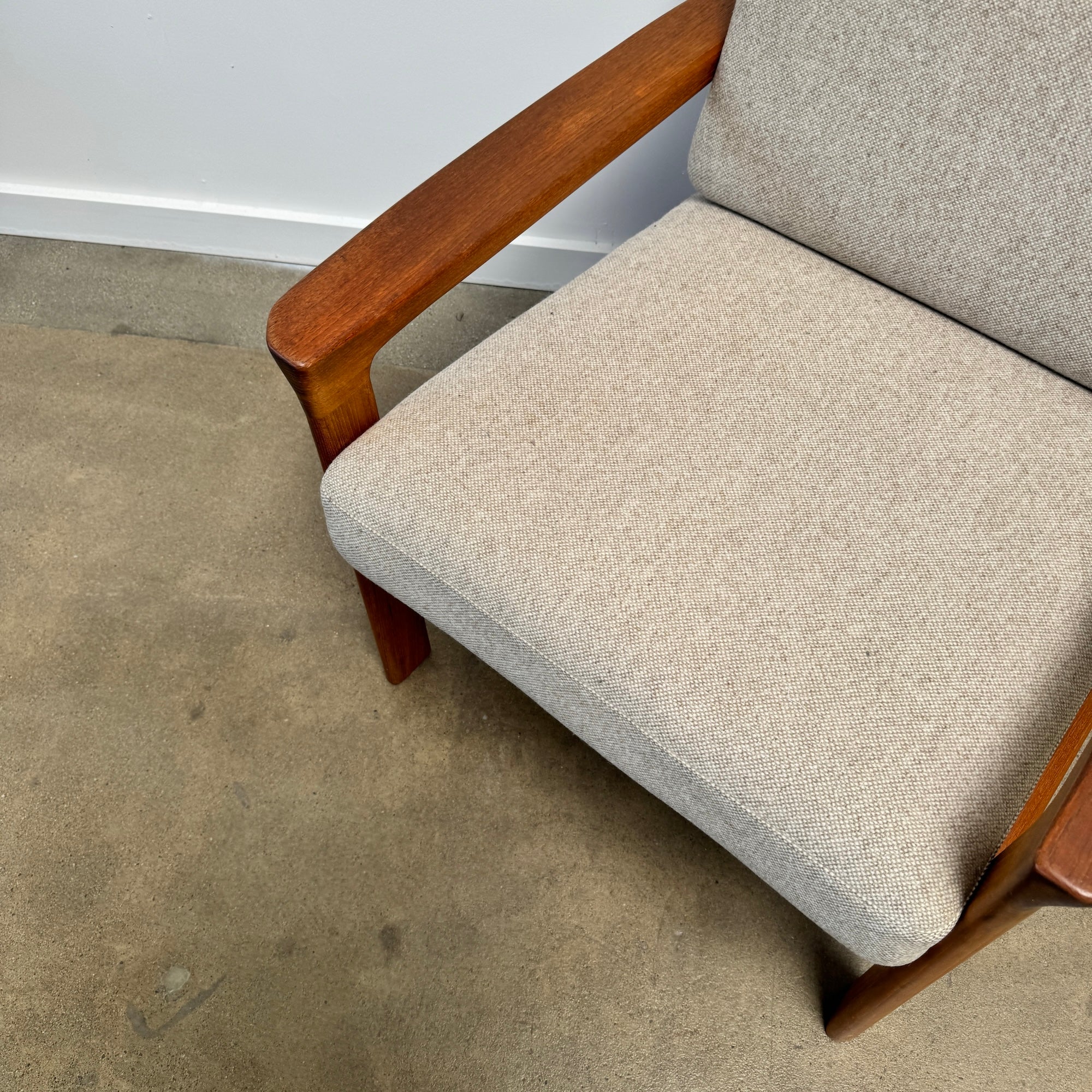 Danish Modern Teak Lounge Chair by Sven Ellekaer for Komfort - Image 4
