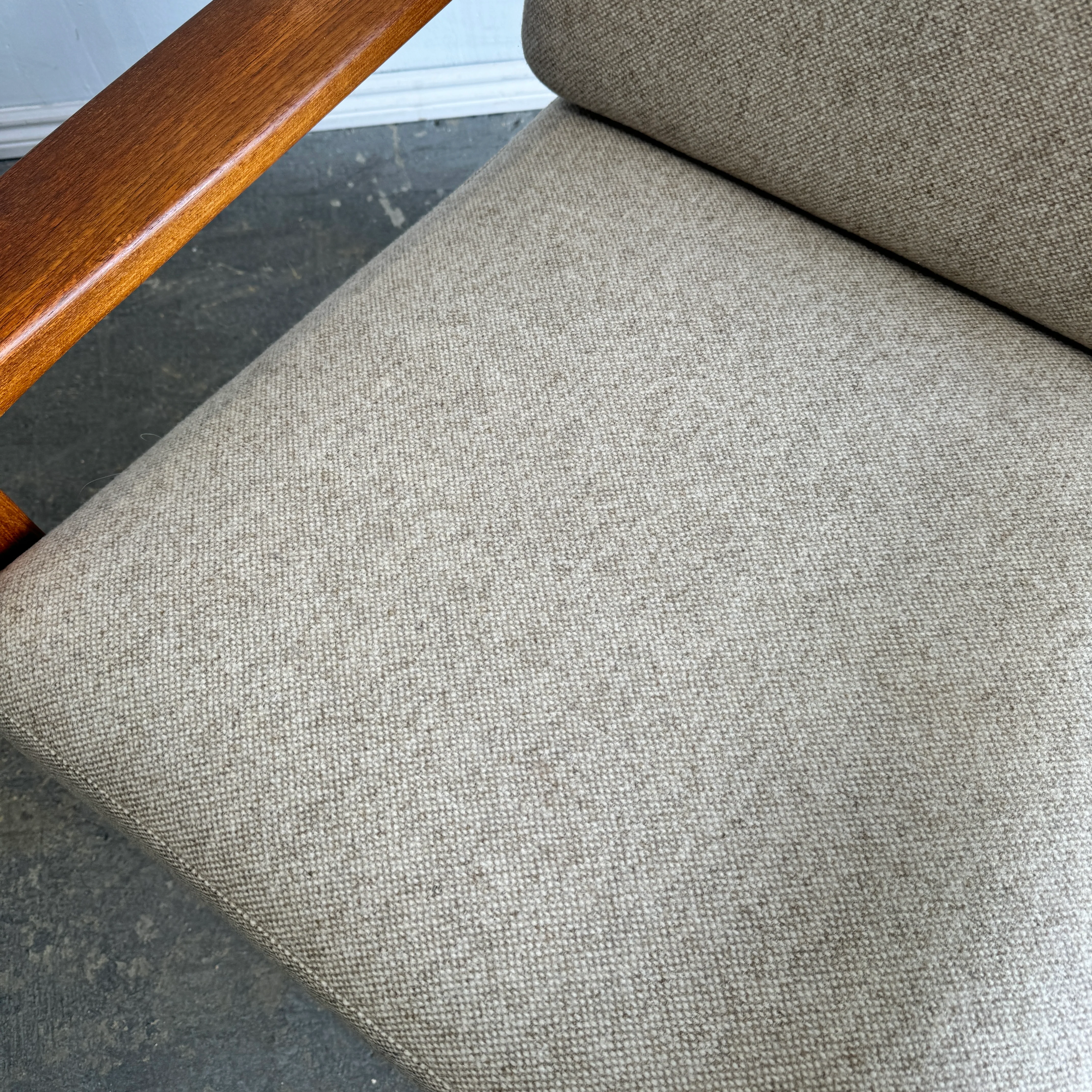 Danish Modern Teak Lounge Chair by Sven Ellekaer for Komfort - Image 6