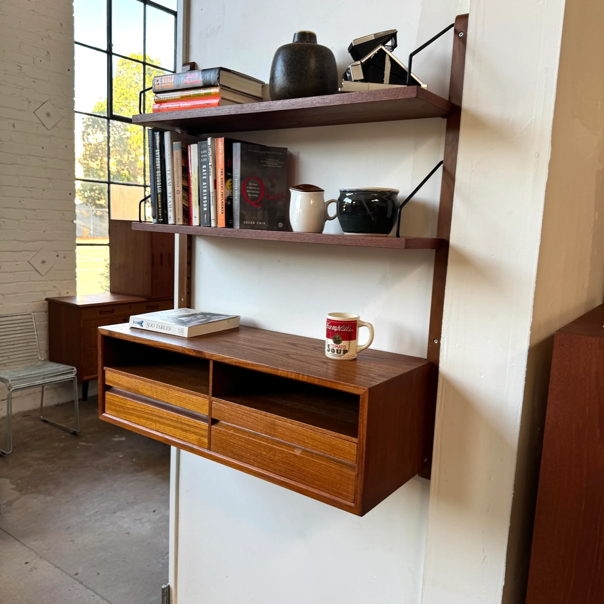 Danish Modern Teak Royal System Wall Unit by Poul Cadovius - Image 3