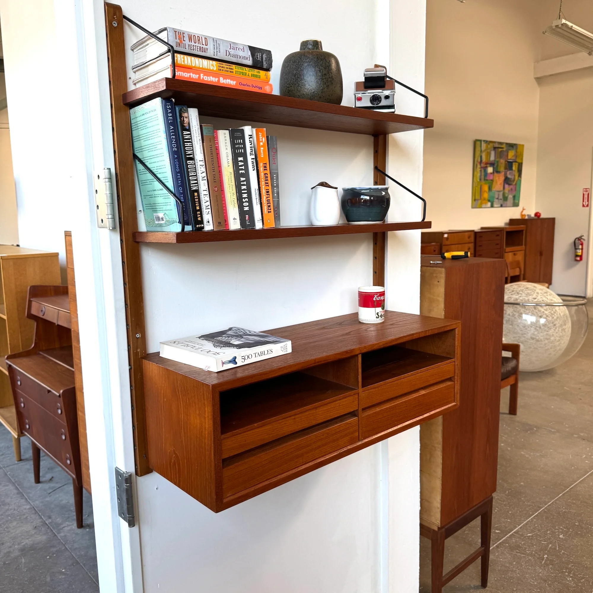 Danish Modern Teak Royal System Wall Unit by Poul Cadovius - Image 4