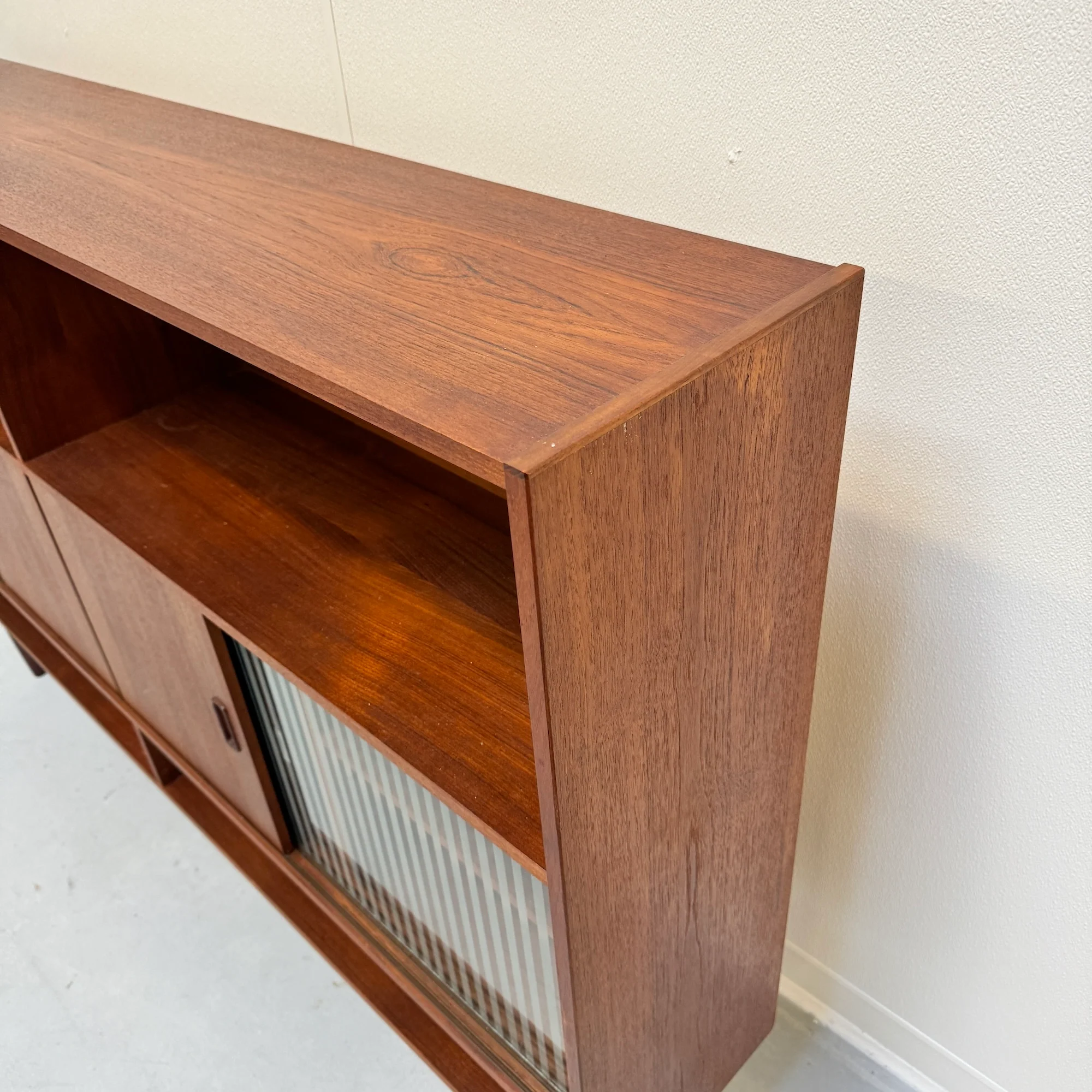 Danish Modern Teak Shelving Cabinet - Image 4
