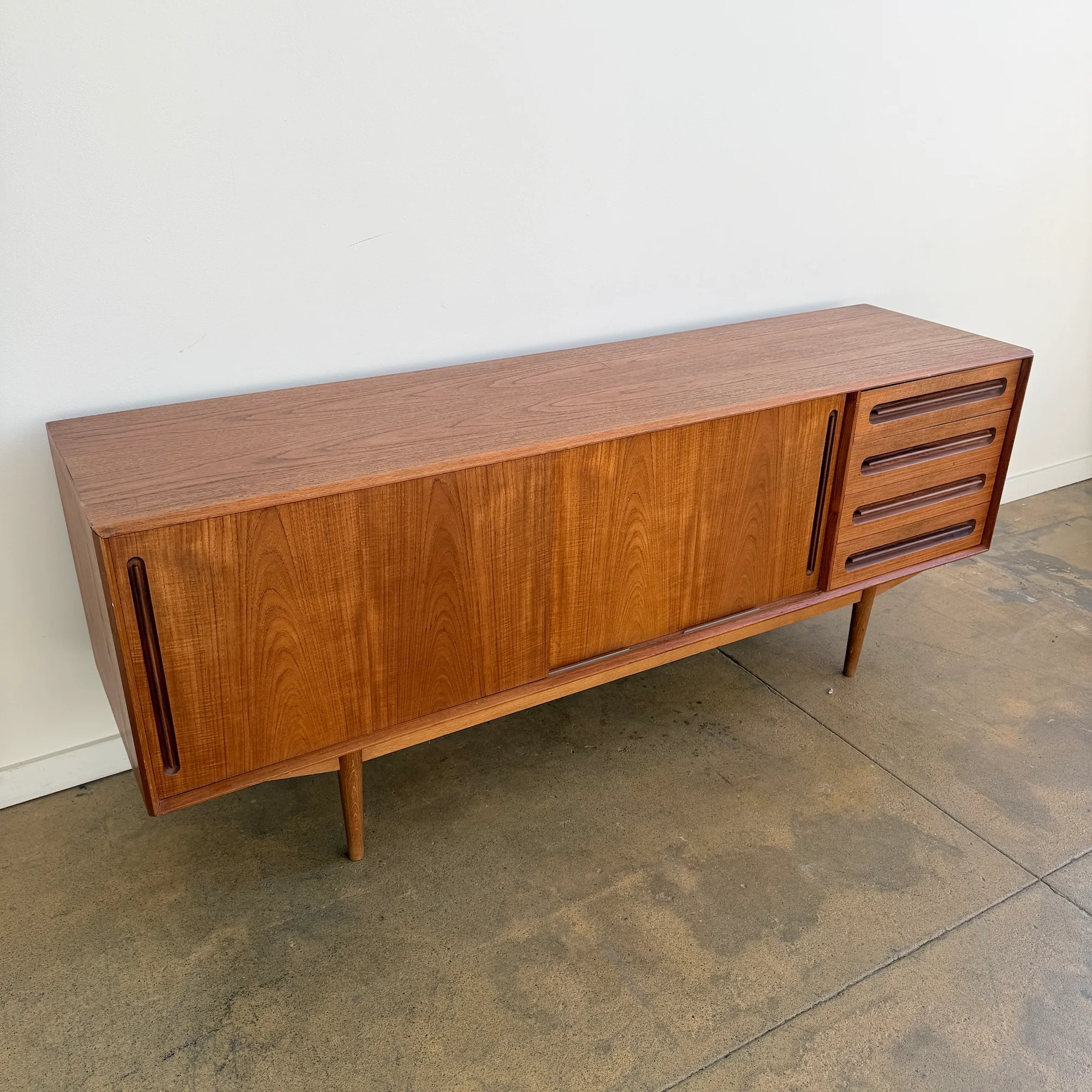 Danish Modern Teak Sideboard by Bordum & Nielsen - Image 2
