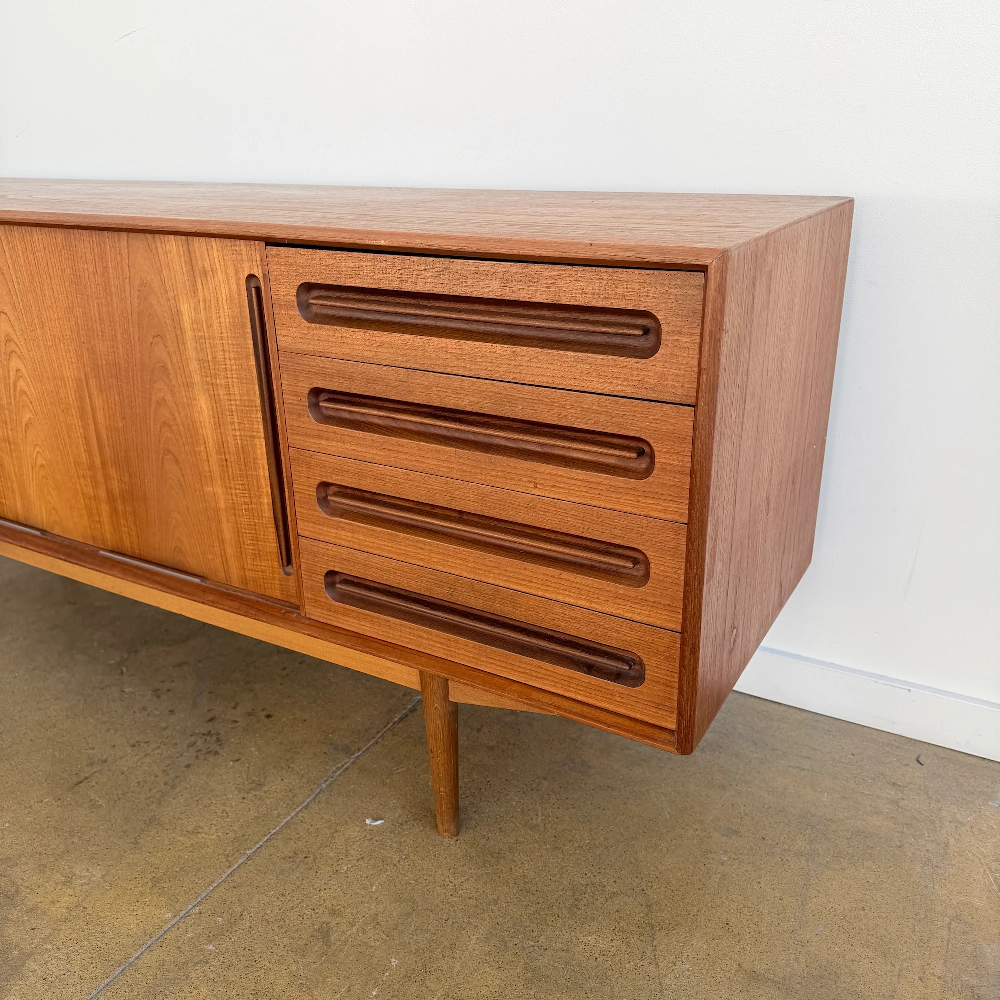 Danish Modern Teak Sideboard by Bordum & Nielsen - Image 5