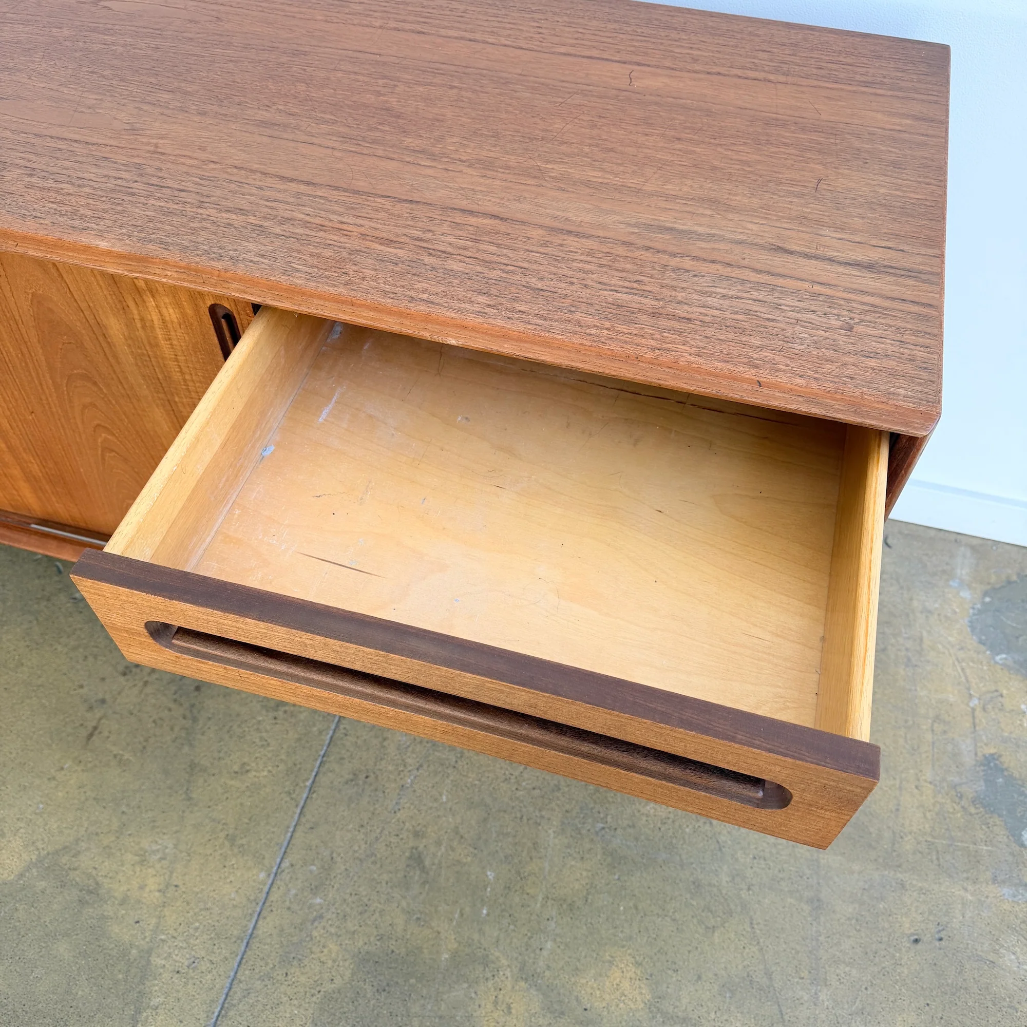 Danish Modern Teak Sideboard by Bordum & Nielsen - Image 6