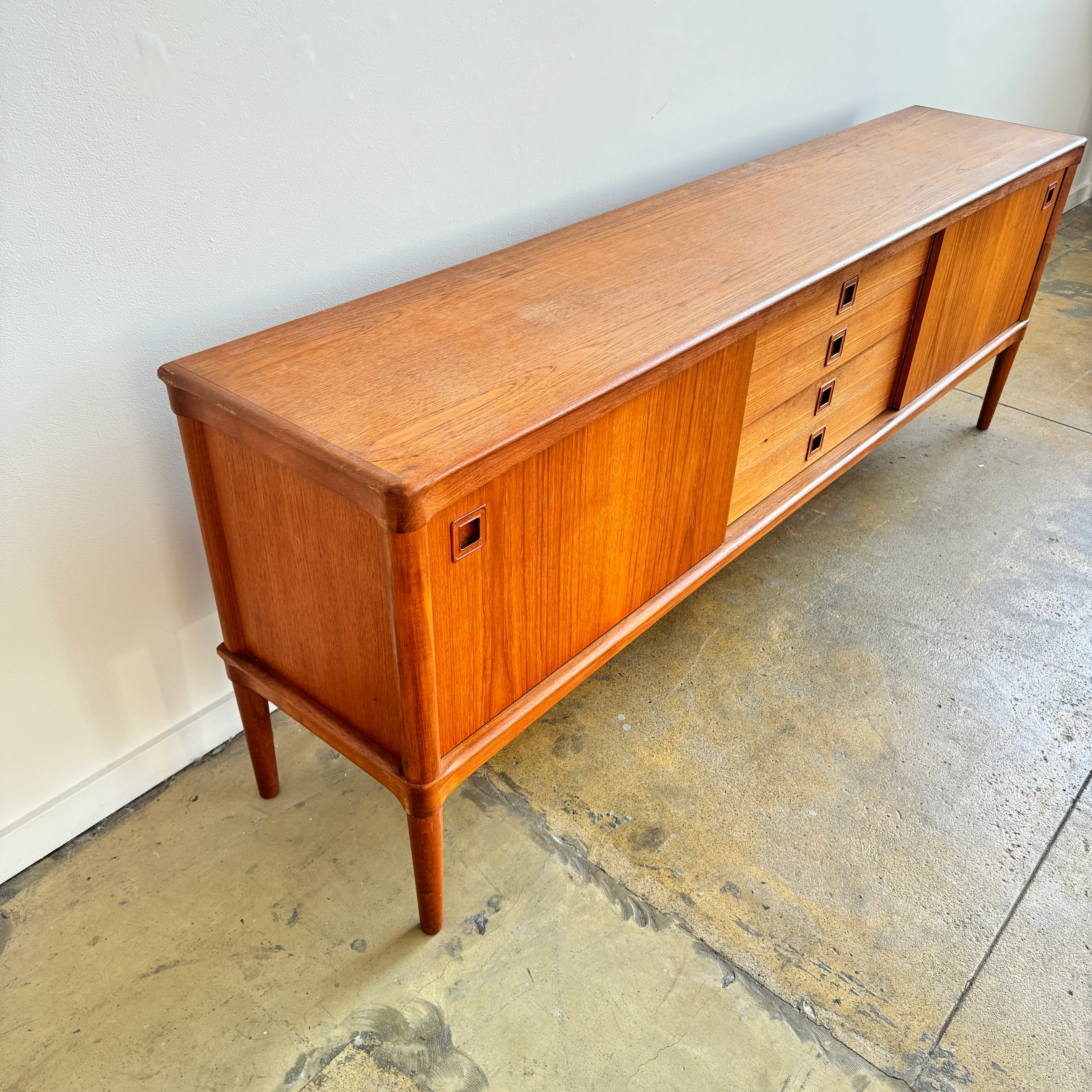 Danish Modern Teak sideboard by Bramin H.W. Klein - Image 4