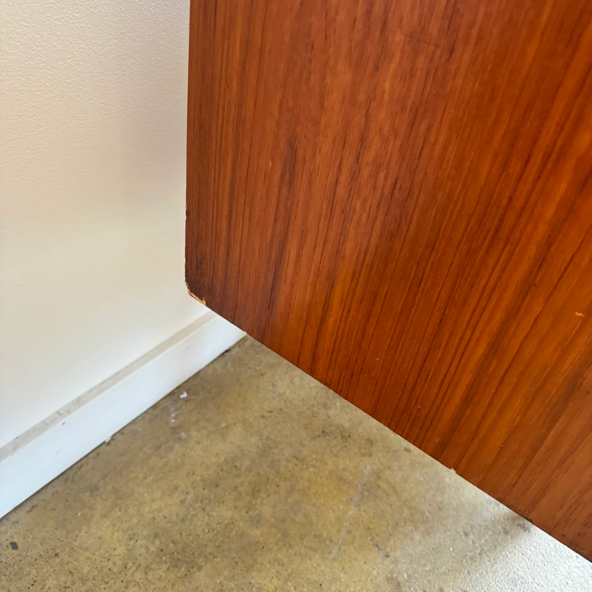 Danish Modern Teak Sideboard with 4 Drawers (Refinished) - Image 7
