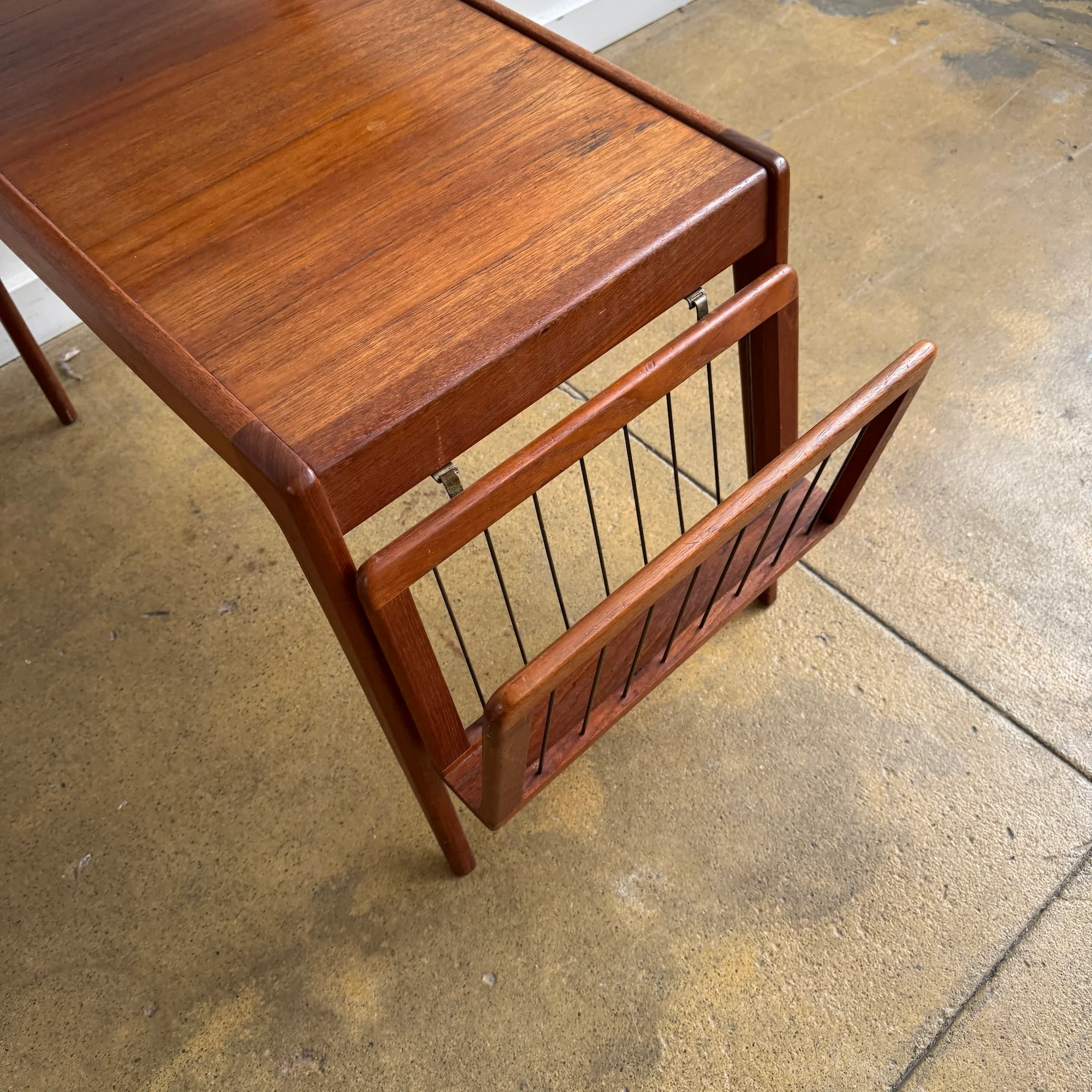 Danish Modern Teak Two-Tier Side Table by Kurt Østervig - Image 5