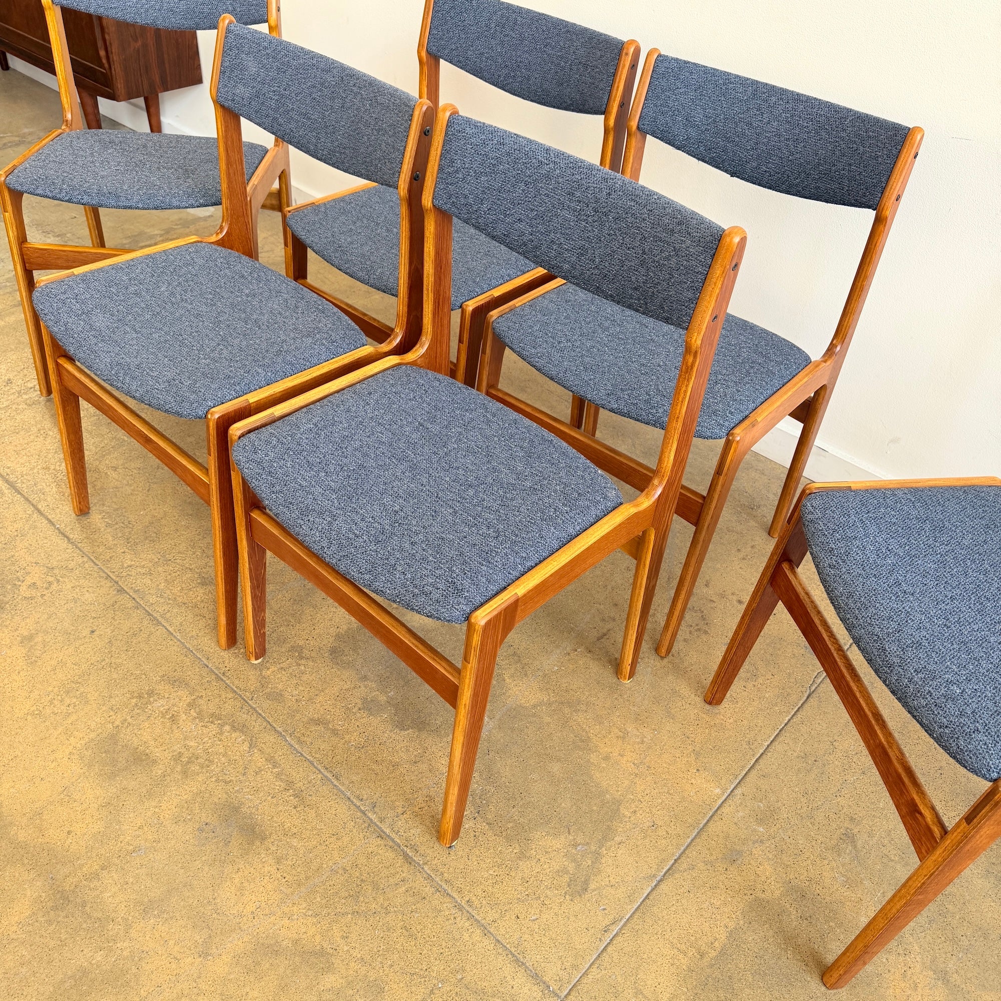 Danish Modern Teakwood Chairs by Erik Buch - Image 6