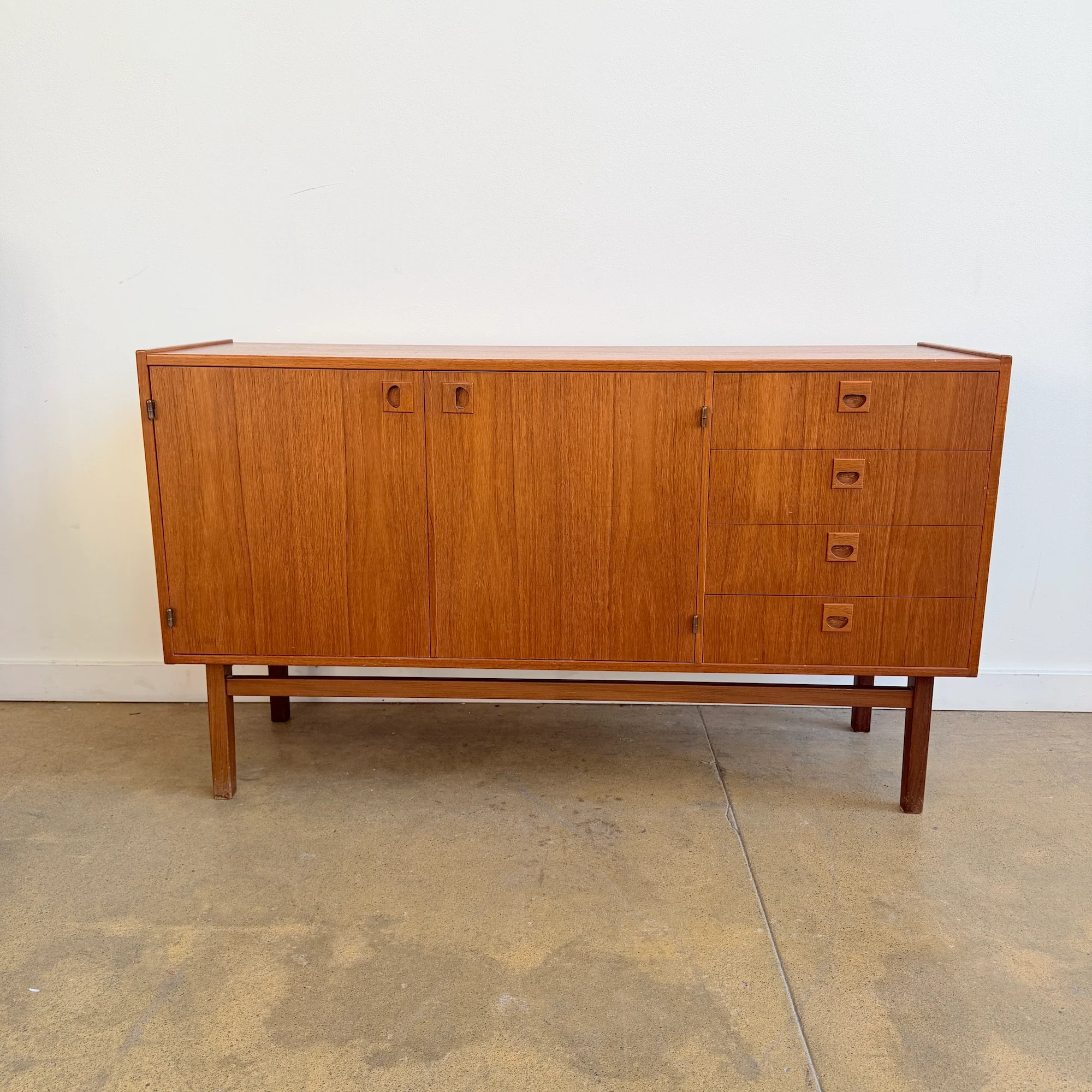 Danish Modern Teakwood Small Sideboard