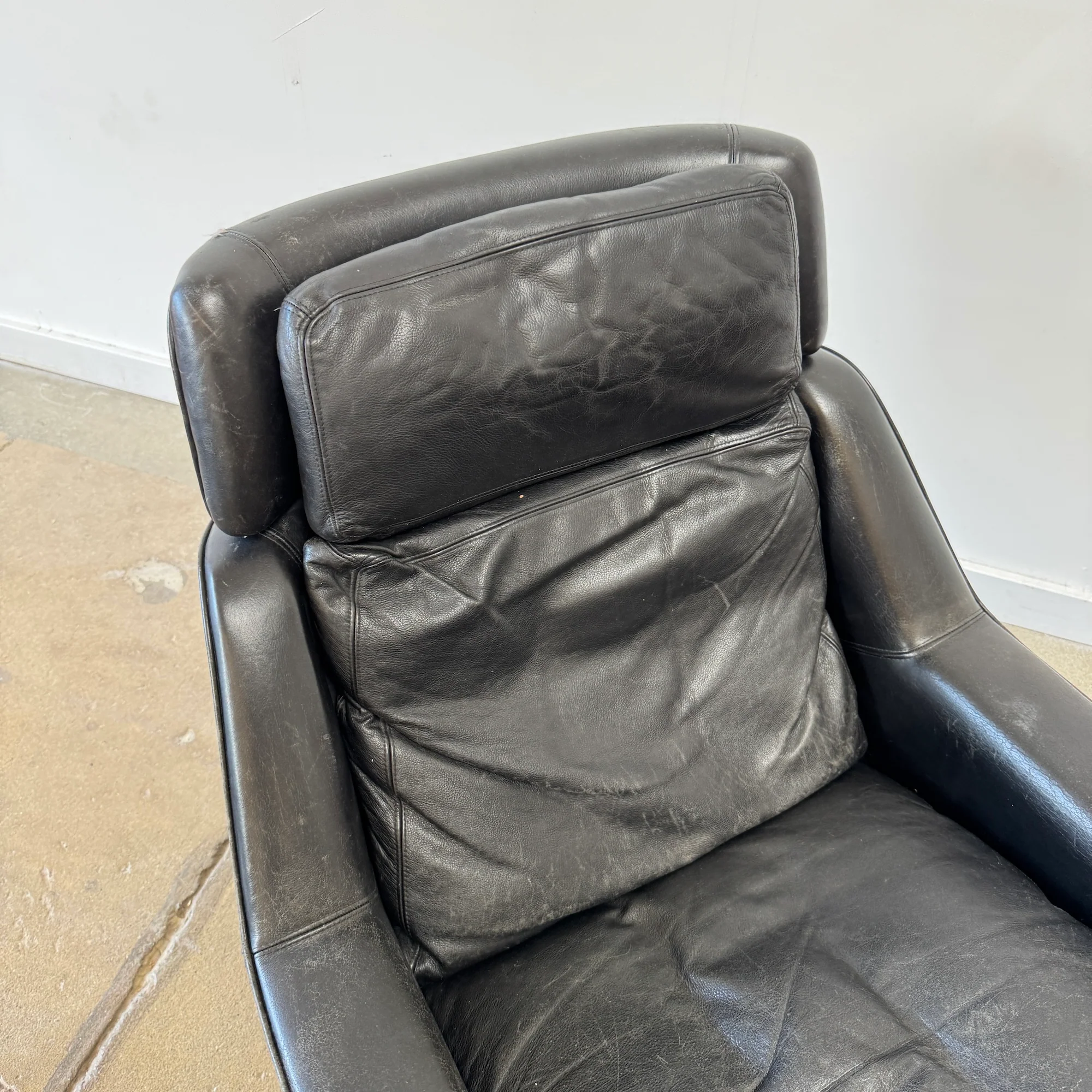 Danish Modern Werner Langenfeld Swivel Lounge Chair for ESA Møbelfabrik (Two Available) - Image 5